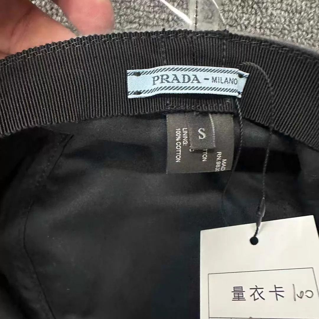 Prada Prada Metal Triangle PVC Fisherman Hat S New Unworn Size ONE SIZE - 5 Thumbnail