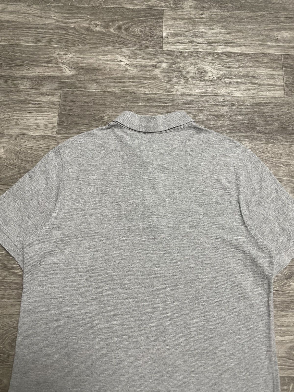 Vintage Burberry Gray Polo Shirt Luxury