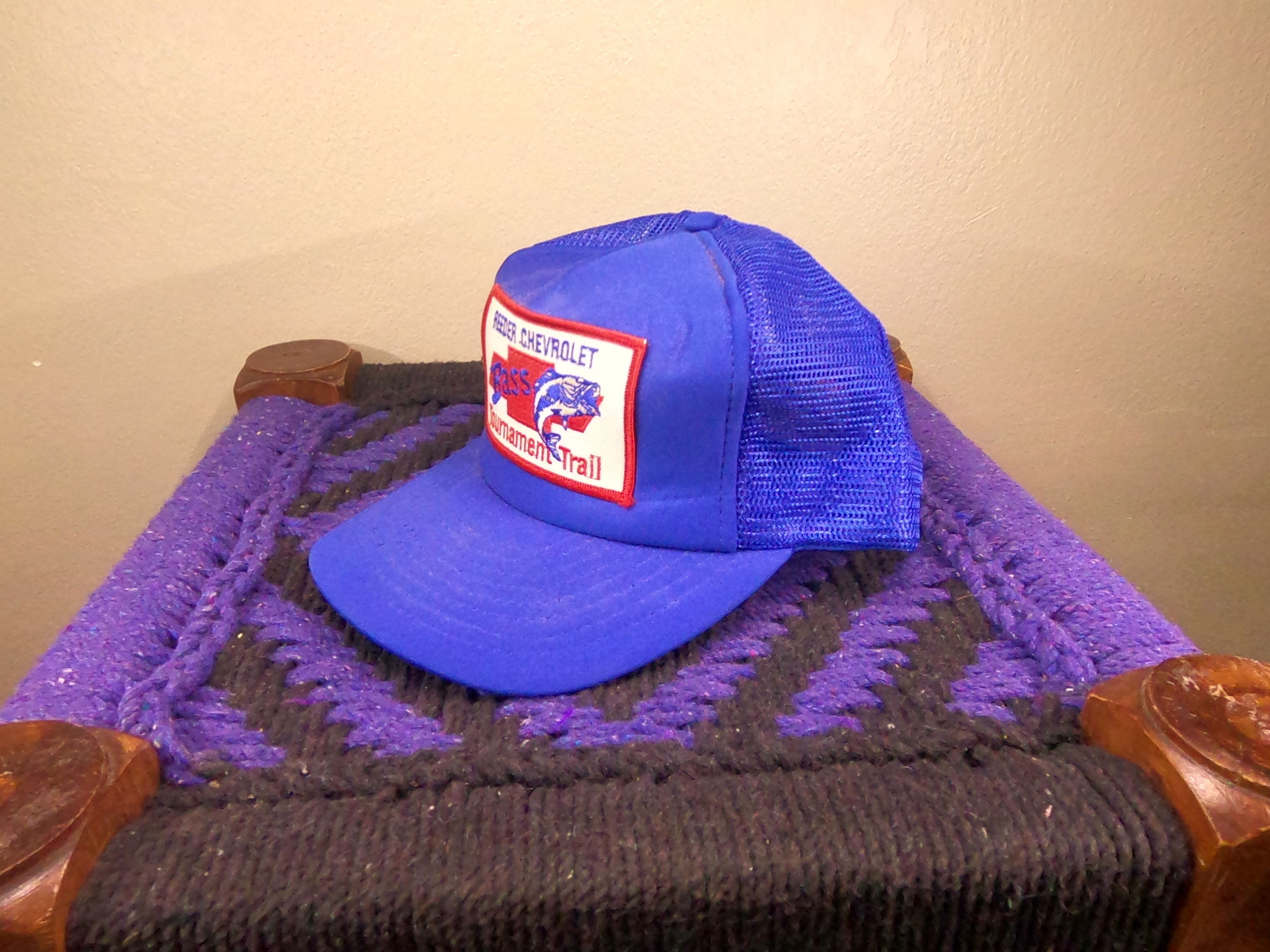 Chevrolet Vintage Chevrolet Fishing Tournament Trucker Hat Size ONE SIZE - 2 Thumbnail