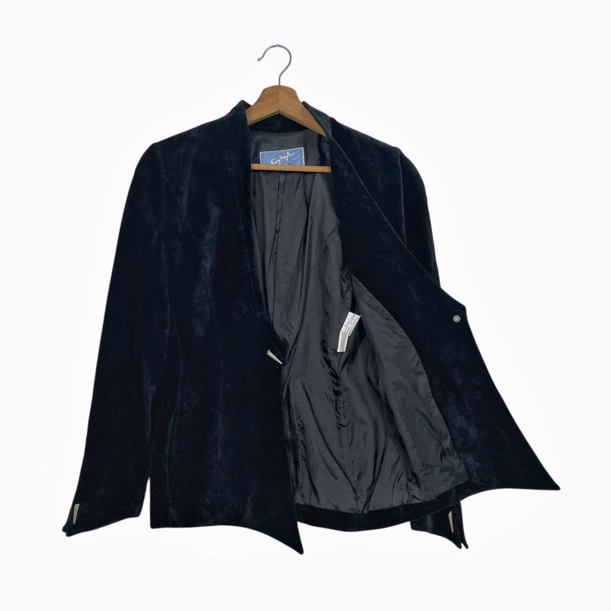 Thierry Mugler Thierry Mugler Velvet Jacket Size S / US 4 / IT 40 - 9 Thumbnail