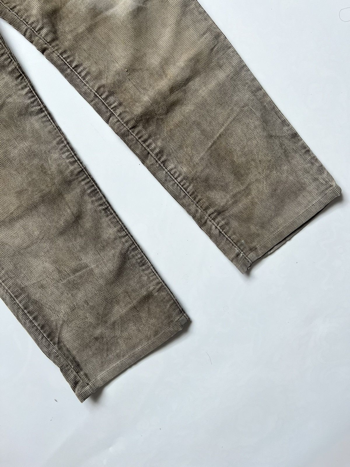 Edwin Edwin 503 Brown Wash Corduroy Pants Size US 31 - 6 Thumbnail