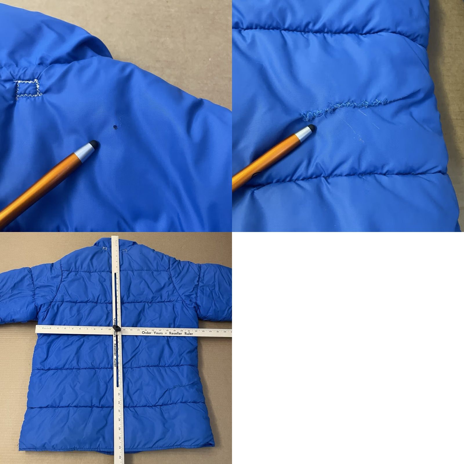 Vintage VINTAGE Woolrich Jacket Adult Large Blue Snap Button Pockets Quilted 60s Mens Size US L / EU 52-54 / 3 - 9 Thumbnail