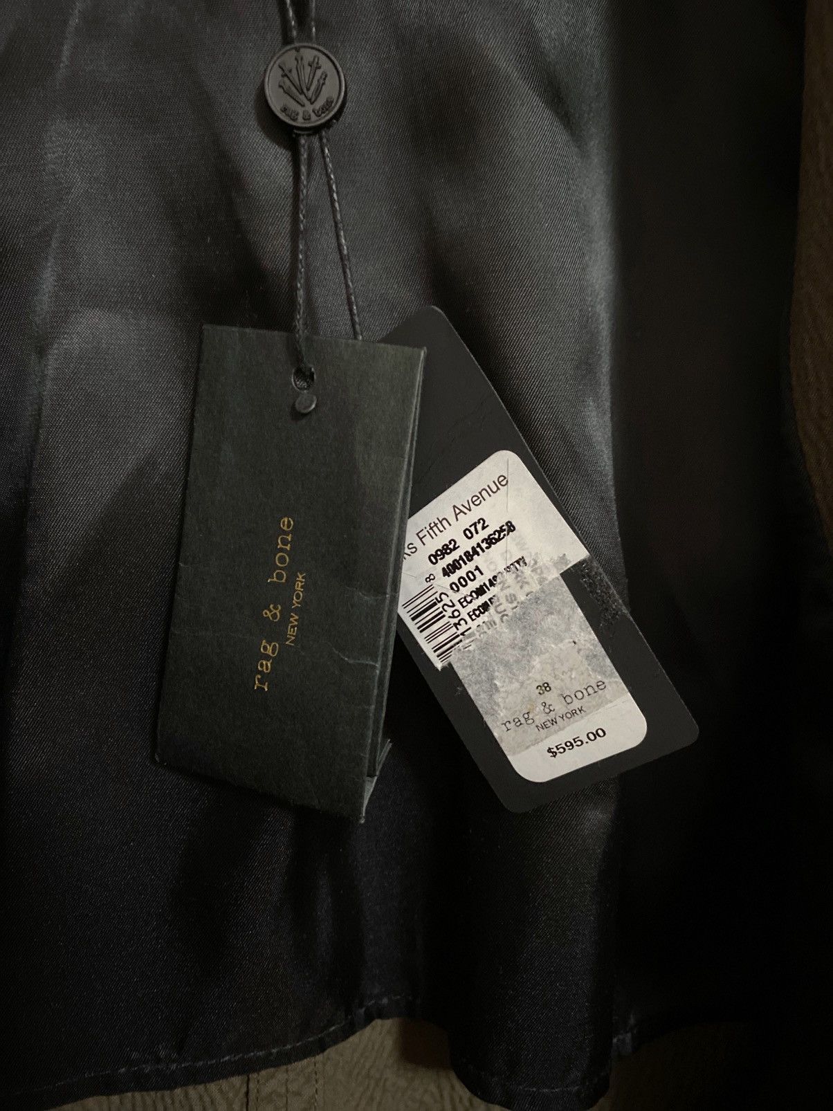 Rag & Bone RAG & BONE Kent Seersucker Blazer size 38 Size 38R - 11 Thumbnail