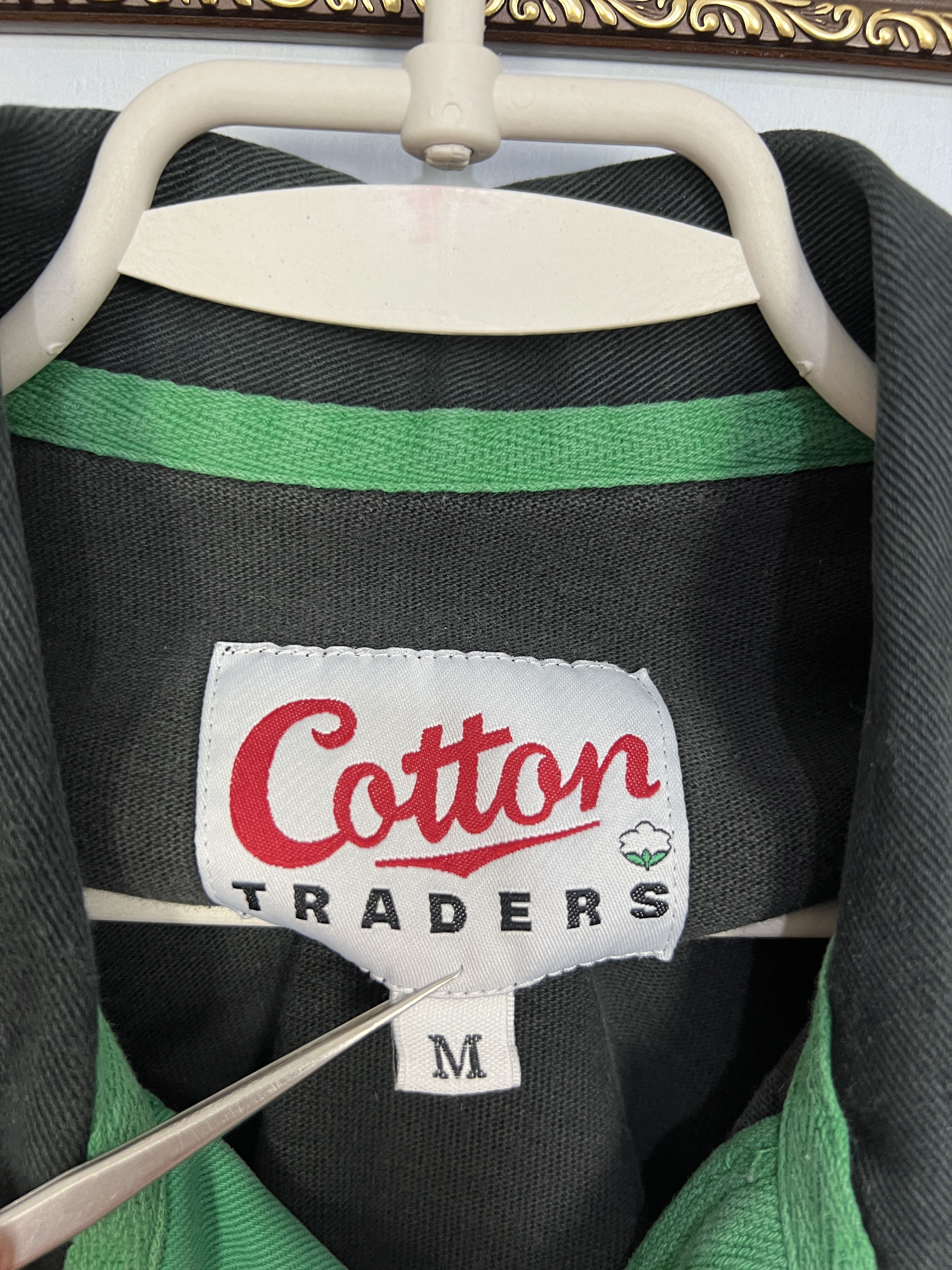 Cotton Traders Vintage 90's London Irish Rugby Union Jersey Trikot Size US M / EU 48-50 / 2 - 7 Thumbnail