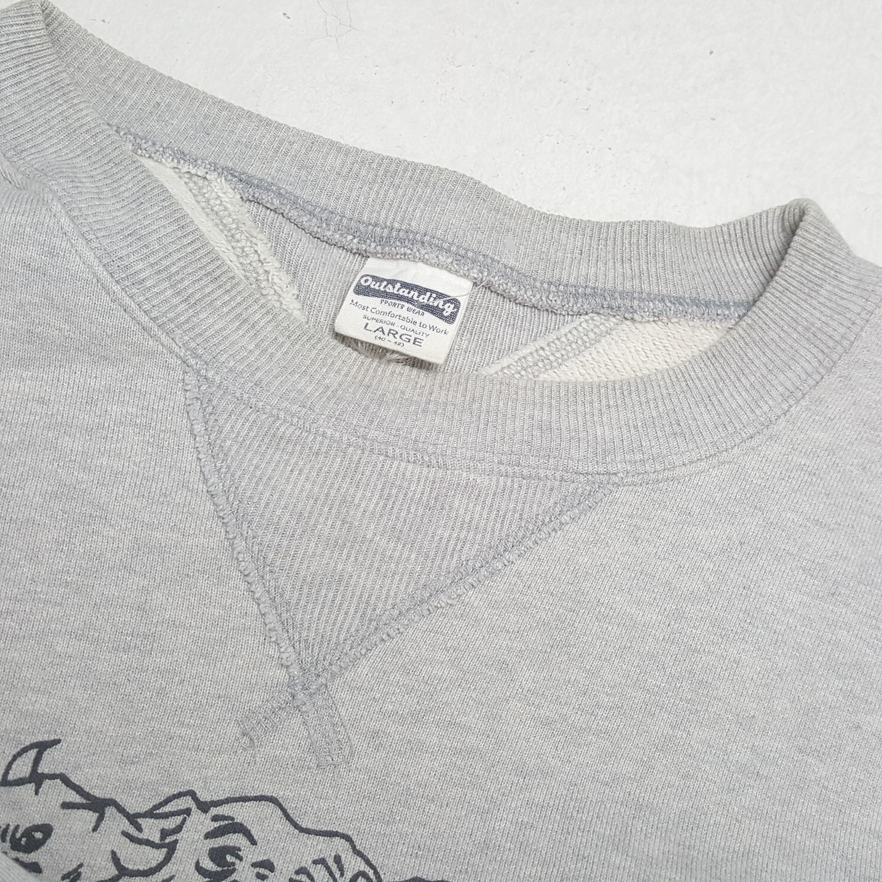 Vintage YALE Streetwear Style Sweatshirt Size US L / EU 52-54 / 3 - 9 Thumbnail