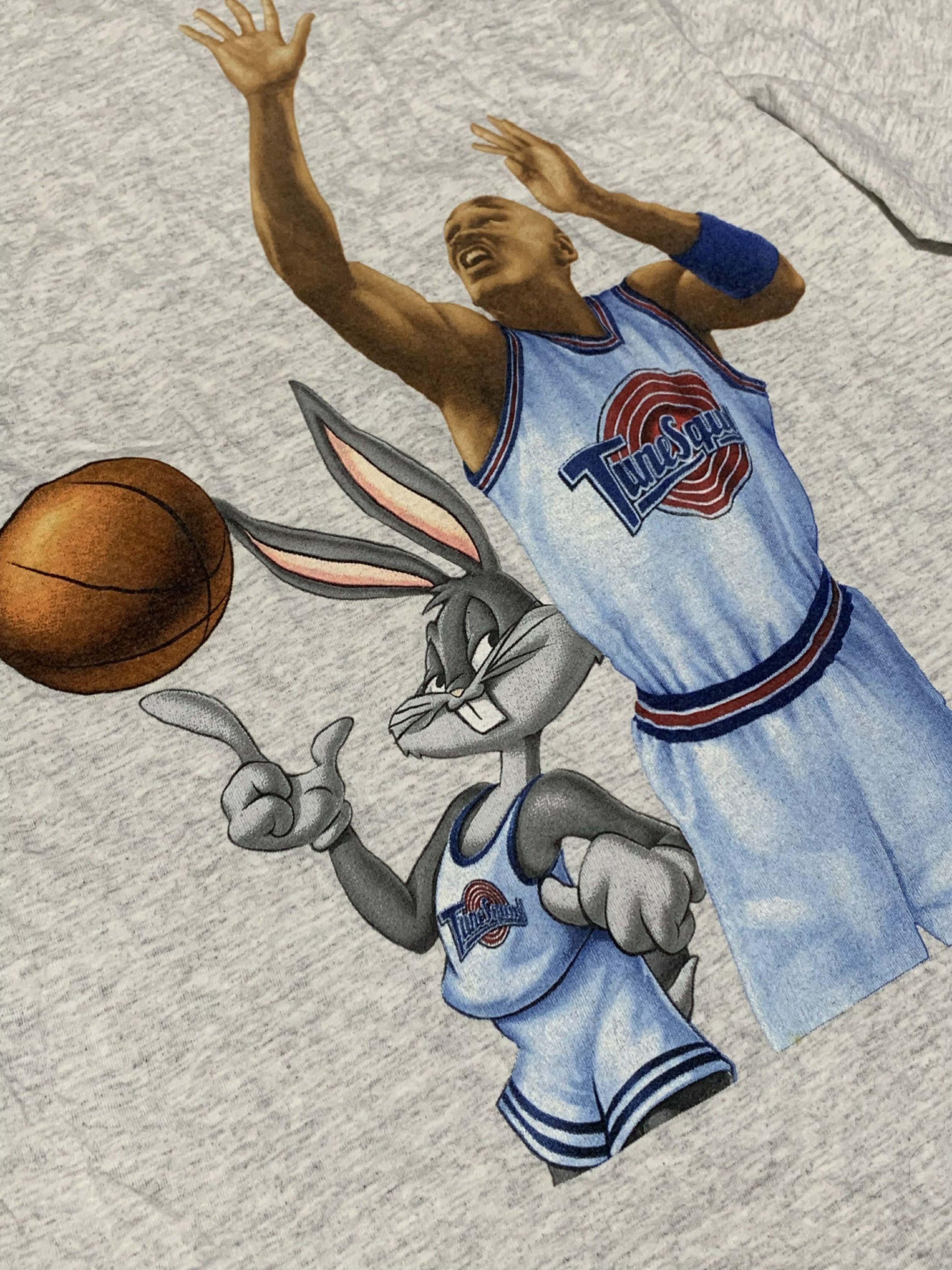 Warner Bros Vintage Warner Bros Space Jam Bugs Bunny Michael Jordan Tee Size US M / EU 48-50 / 2 - 3 Thumbnail