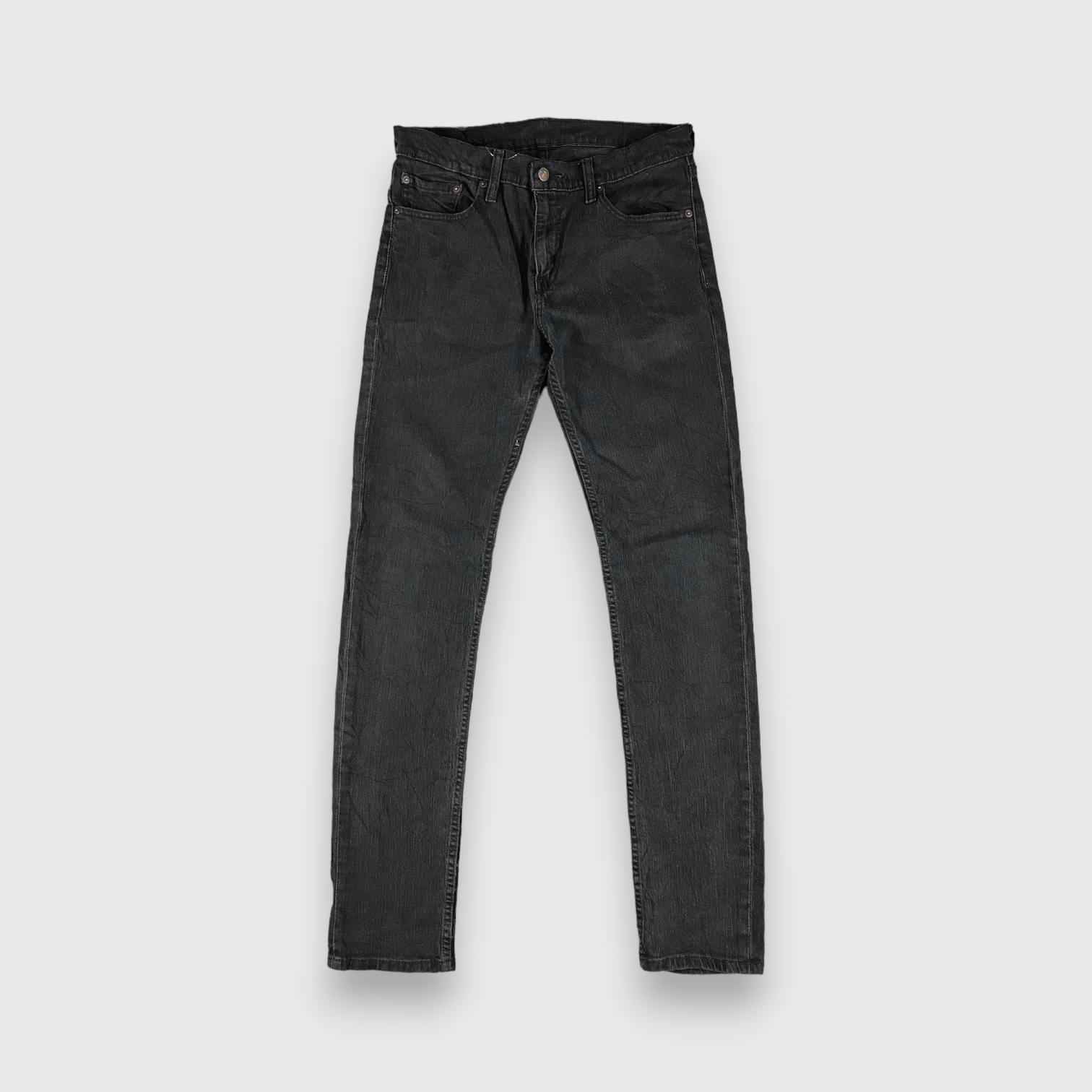 Levi's Vintage Faded Black Levis 511 Jeans-J2635 Size US 31 - 1 Thumbnail