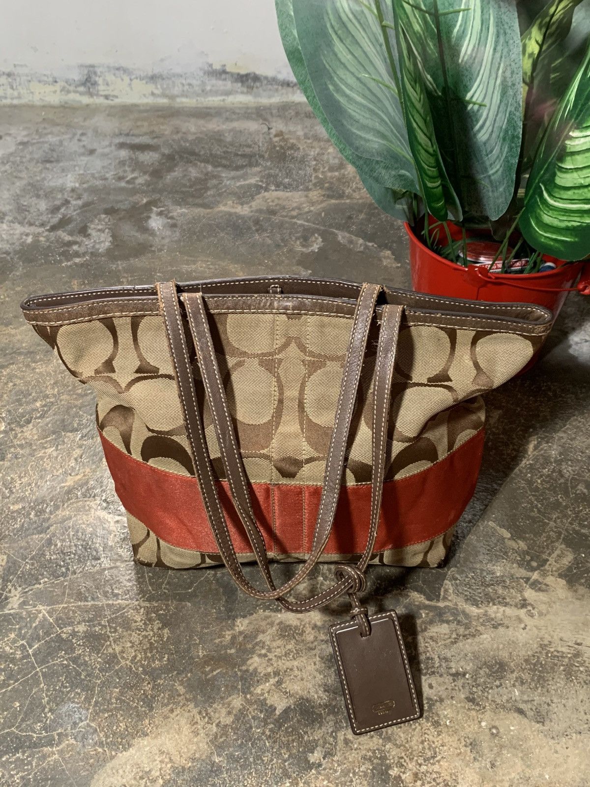Coach Coach Signature Tote Bag Monogram