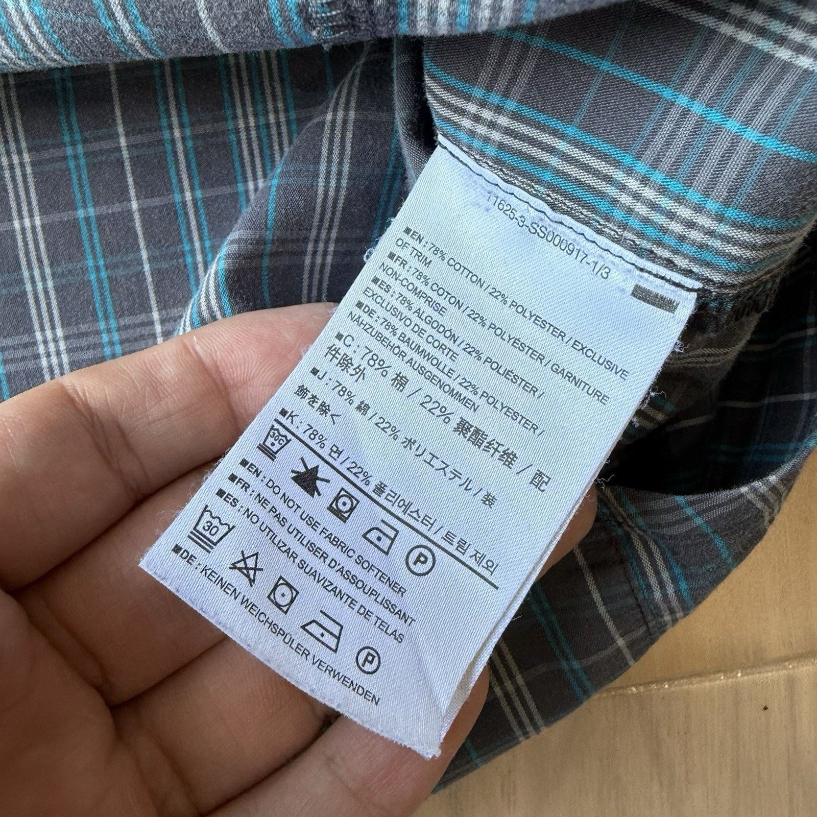 Arc'teryx Arc'teryx Peakline Shirt Large Multicolor Gray Utility Size US L / EU 52-54 / 3 - 5 Thumbnail