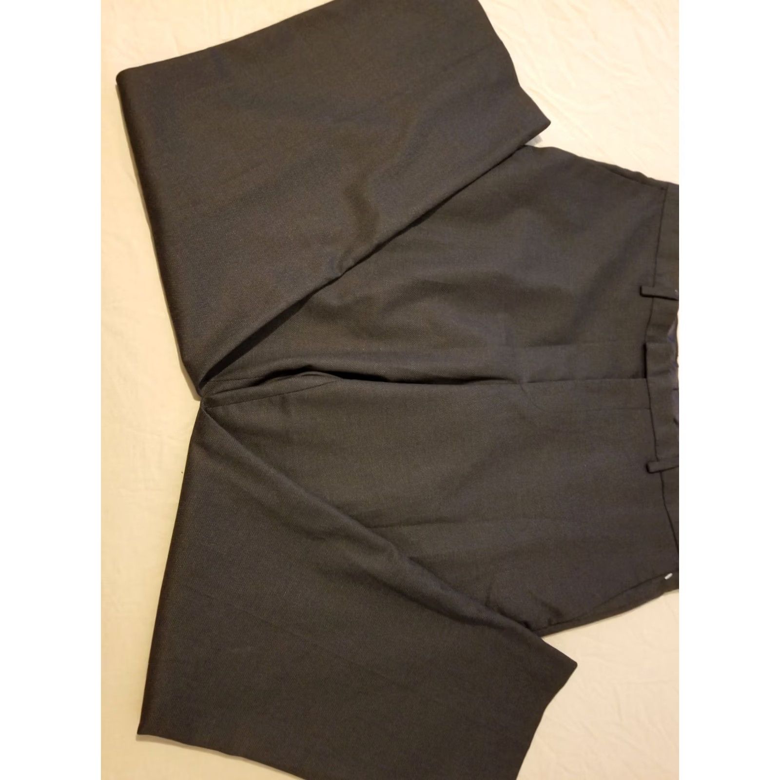 Banana Republic Mens Banana Republic Dress Pants - 36x30 Black Khaki Slack Chino Trouser Size US 36 / EU 52 - 3 Thumbnail