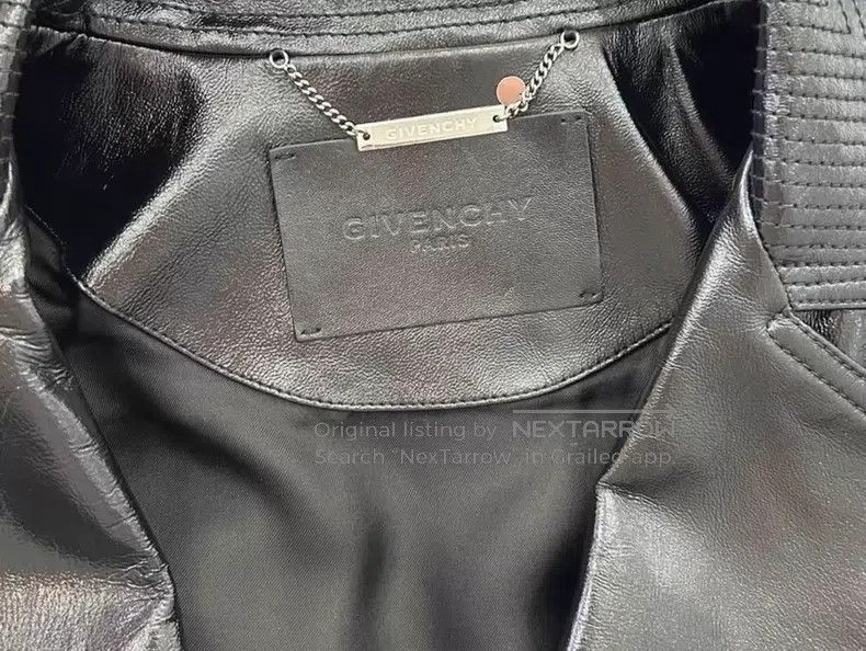 Givenchy Givenchy Aurora Leather Biker Jacket Size XS / US 0-2 / IT 36-38 - 6 Thumbnail