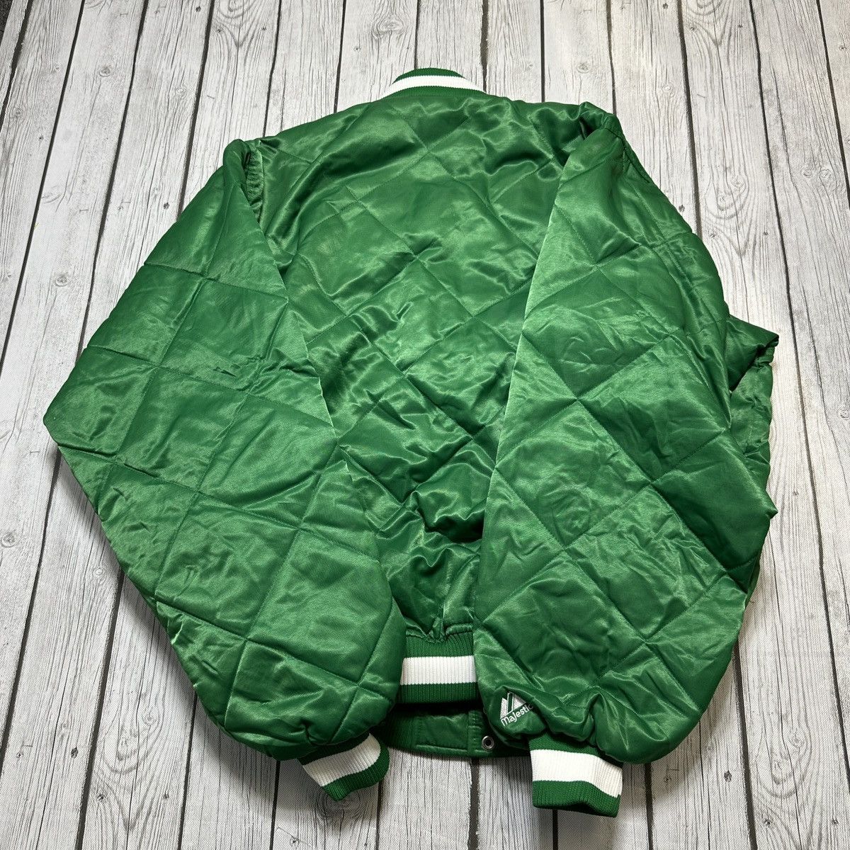 NBA Vintage Boston Celtics bomber jacket Size US XXL / EU 58 / 5 - 2 Thumbnail