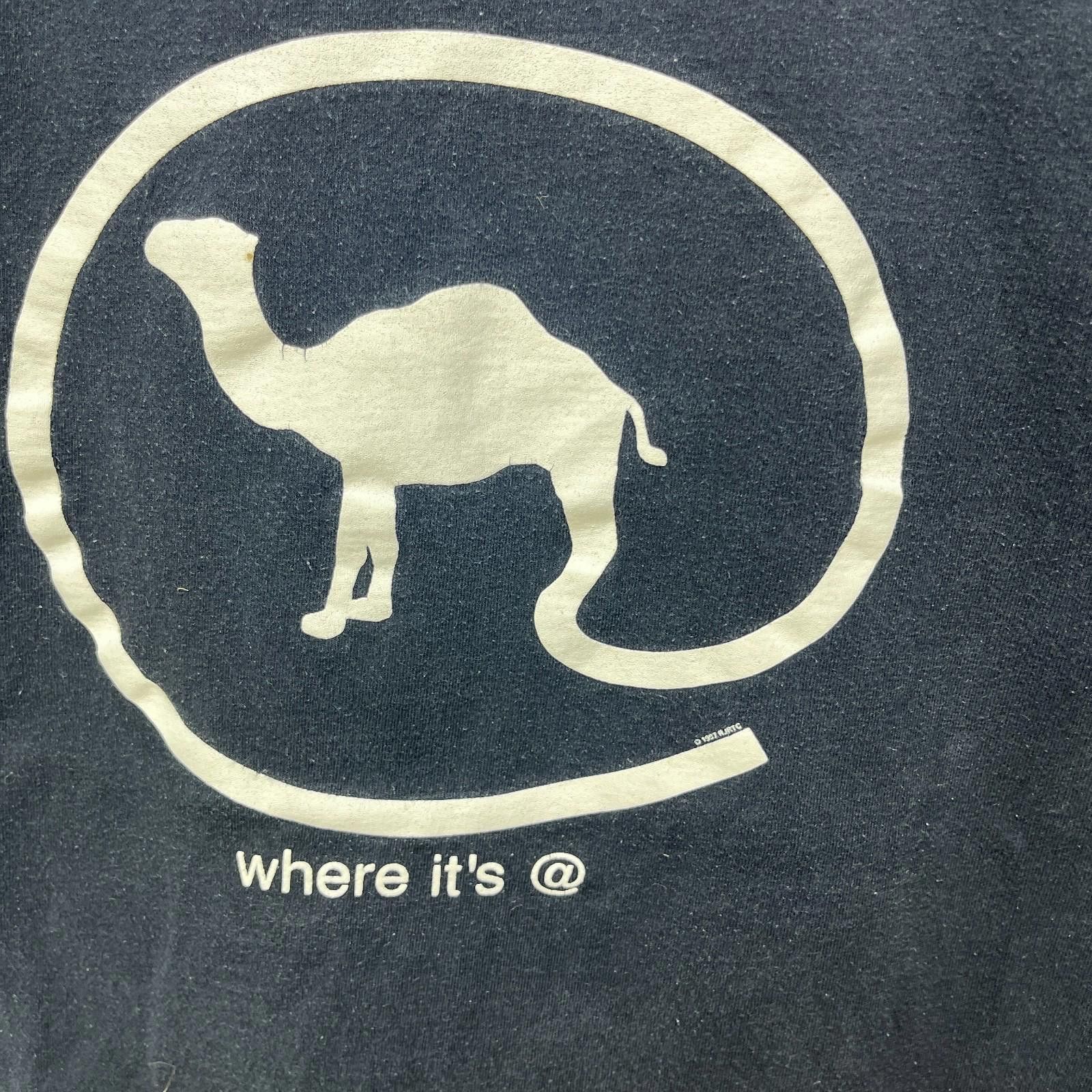 Vintage Vintage 1997 Camel Cigarettes Promo T Shirt Where Its At XL Size US XL / EU 56 / 4 - 3 Thumbnail