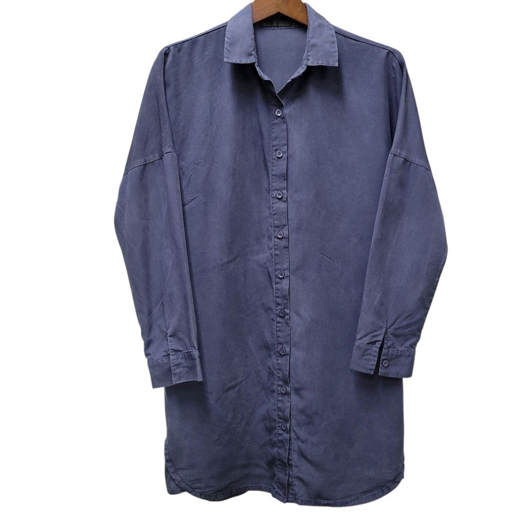 Other Blaque Label Women's Long-Sleeves Shirt Dress Navy Size XS Size XS / US 0-2 / IT 36-38 - 1 Thumbnail