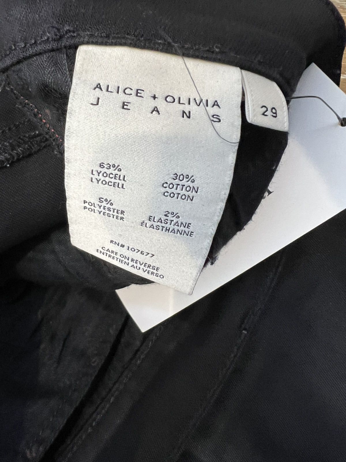 Alice + Olivia Alice olivia waxed jeans Size 26" / US 2 / IT 38 - 5 Thumbnail