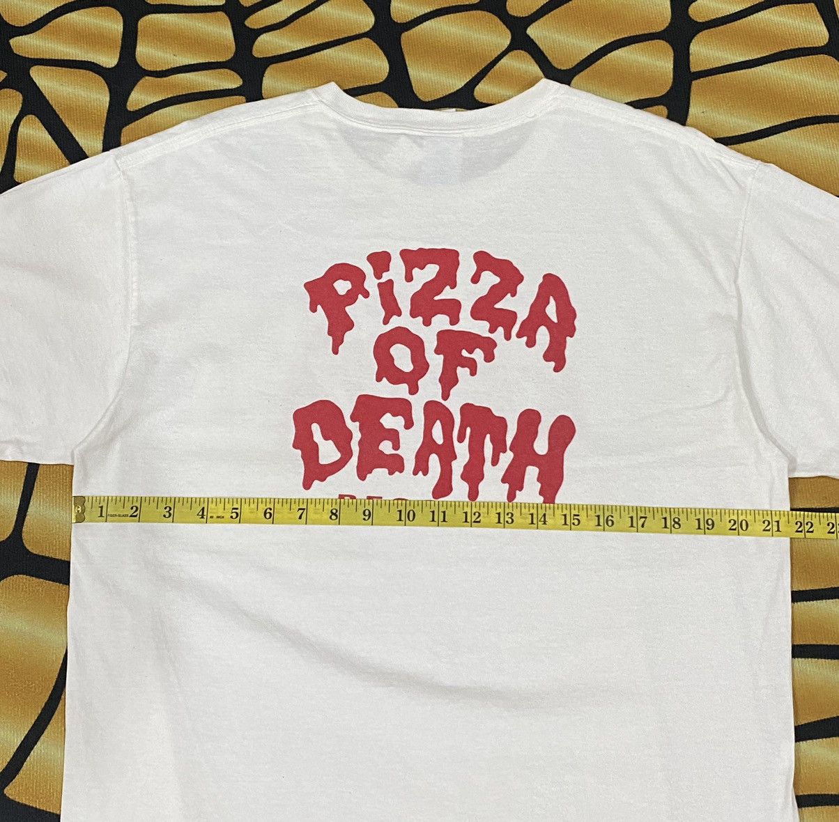 Band Tees × Punk and Yo × Vintage RARE VINTAGE Y2K FUCK KENTA PIZZA OF DEATH RECORD TEE Size US L / EU 52-54 / 3 - 9 Thumbnail