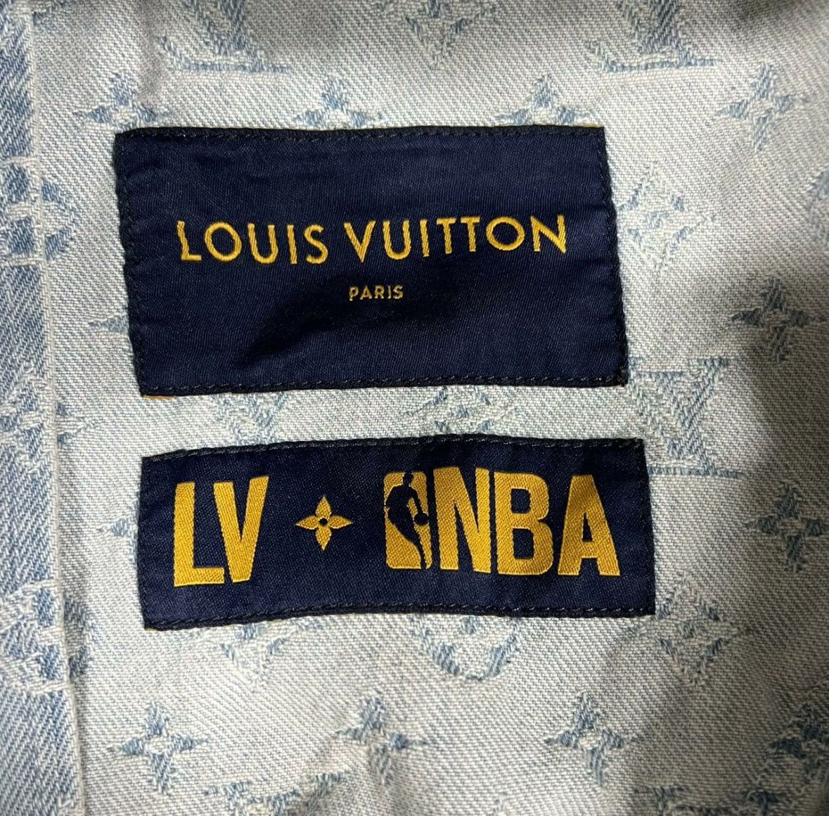 Louis Vuitton Louis Vuitton LV nba denim jacket Size US L / EU 52-54 / 3 - 7 Thumbnail