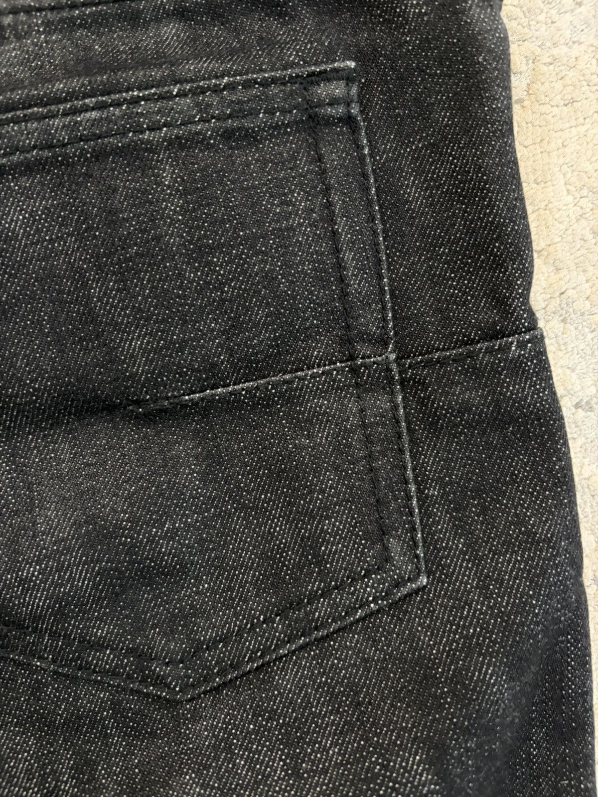 Dior Dior Homme - Black Denim Jeans by Hedi Slimane Size US 29 - 4 Thumbnail