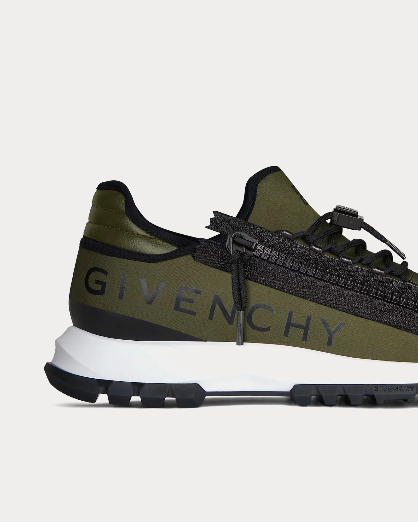 Givenchy o1w1db10325 Spectre Zip Runners in Khaki/Black Size US 7 / EU 40 - 5 Thumbnail