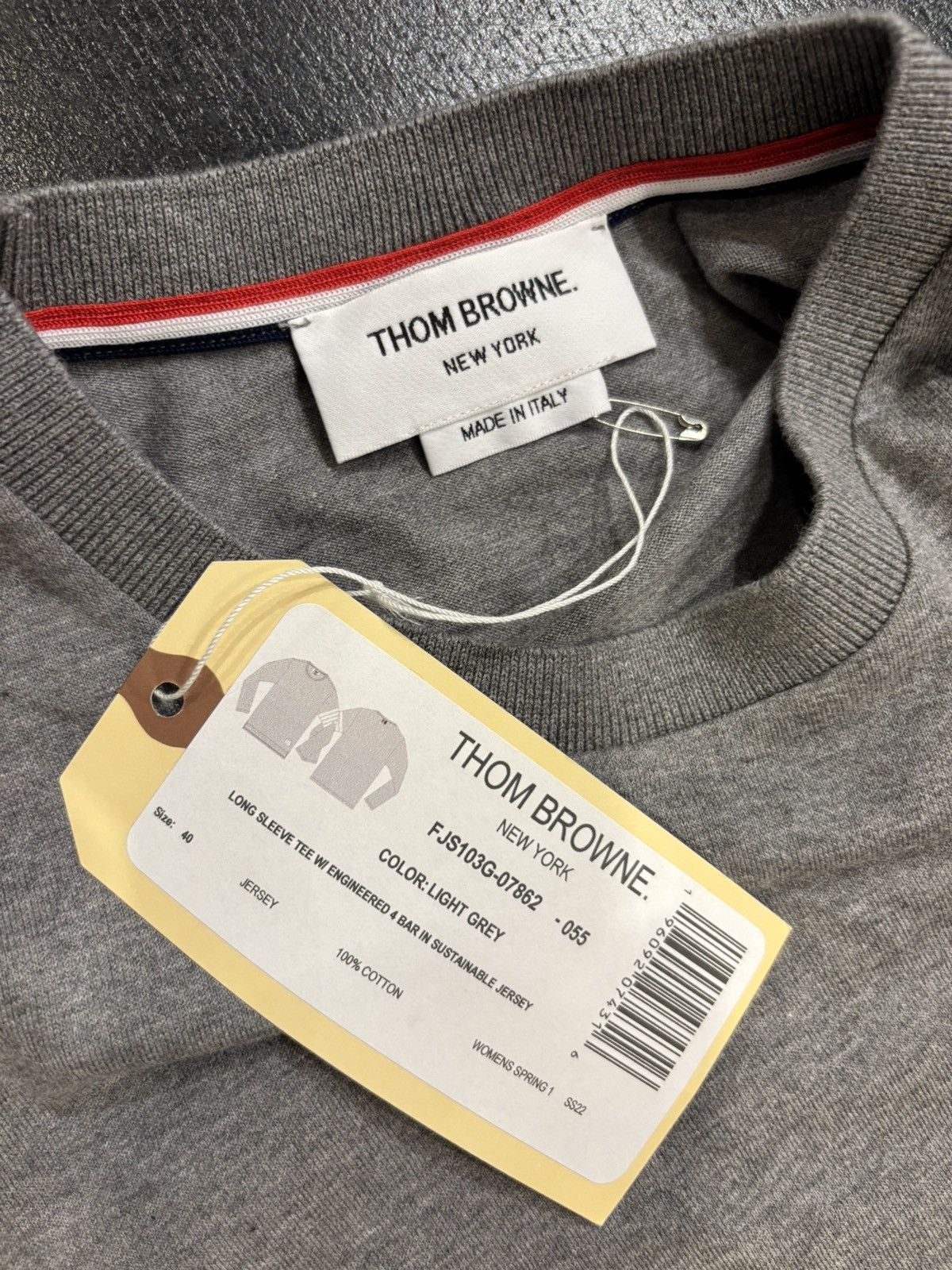Thom Browne Thom Browne Long Sleeve Top Size US XXS / EU 40 - 3 Thumbnail