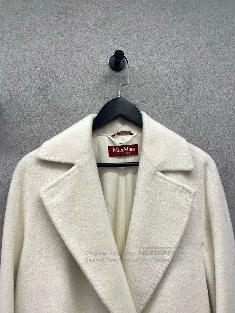 Other Max Mara White Collar Jacket Size S / US 4 / IT 40 - 4 Thumbnail