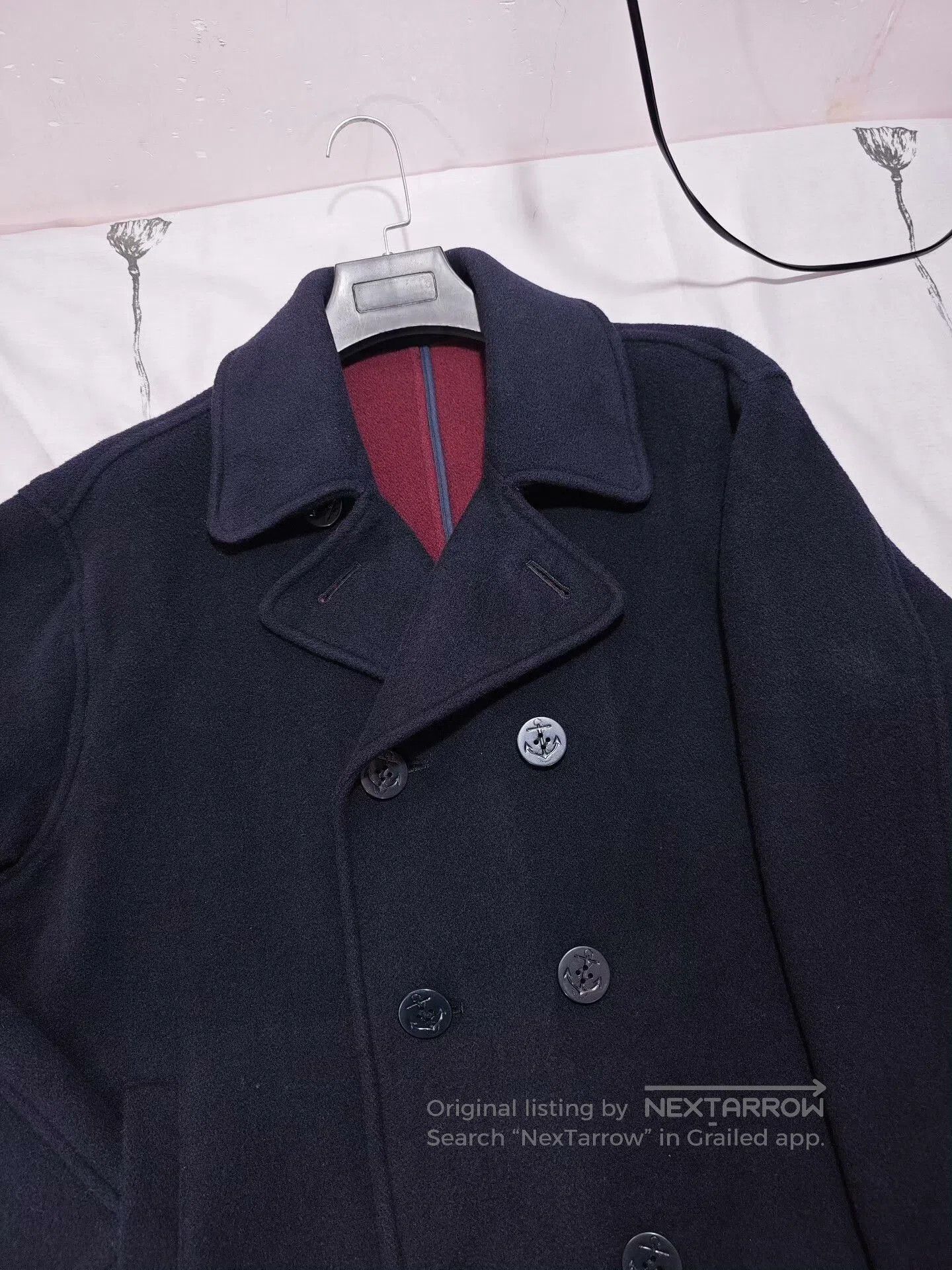 Japanese Brand Italian Wool Cashmere Double-Faced Jacket. Size US M / EU 48-50 / 2 - 5 Thumbnail
