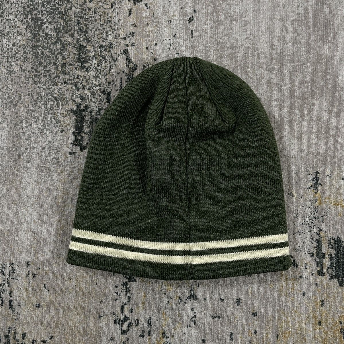 Other Stussy Stripe Skullcap Beanie Dark Green Size ONE SIZE - 4 Thumbnail
