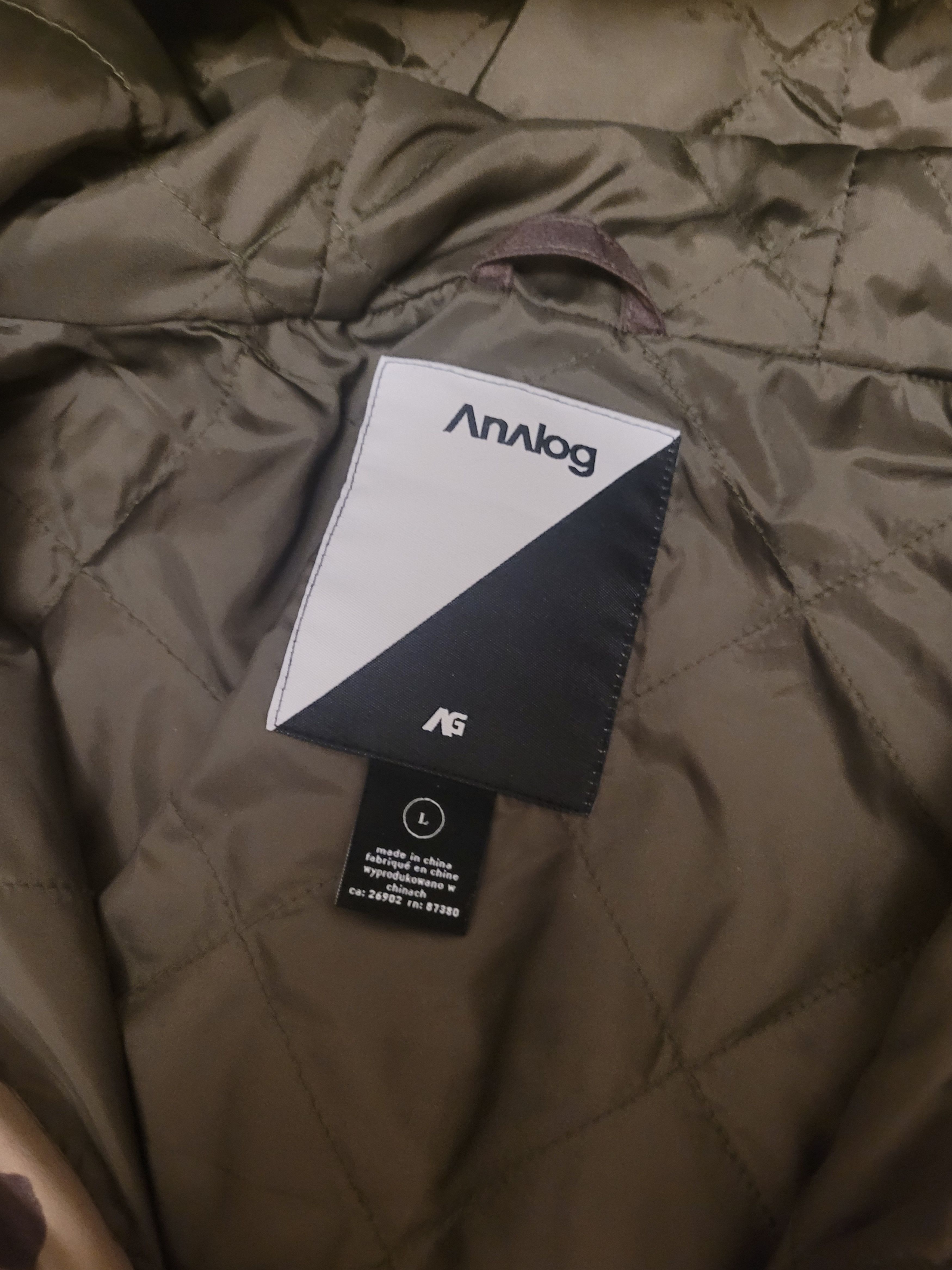Analog Vintage Burton Analog AG Camo Fishtail Snowboard Parka Size US L / EU 52-54 / 3 - 4 Thumbnail