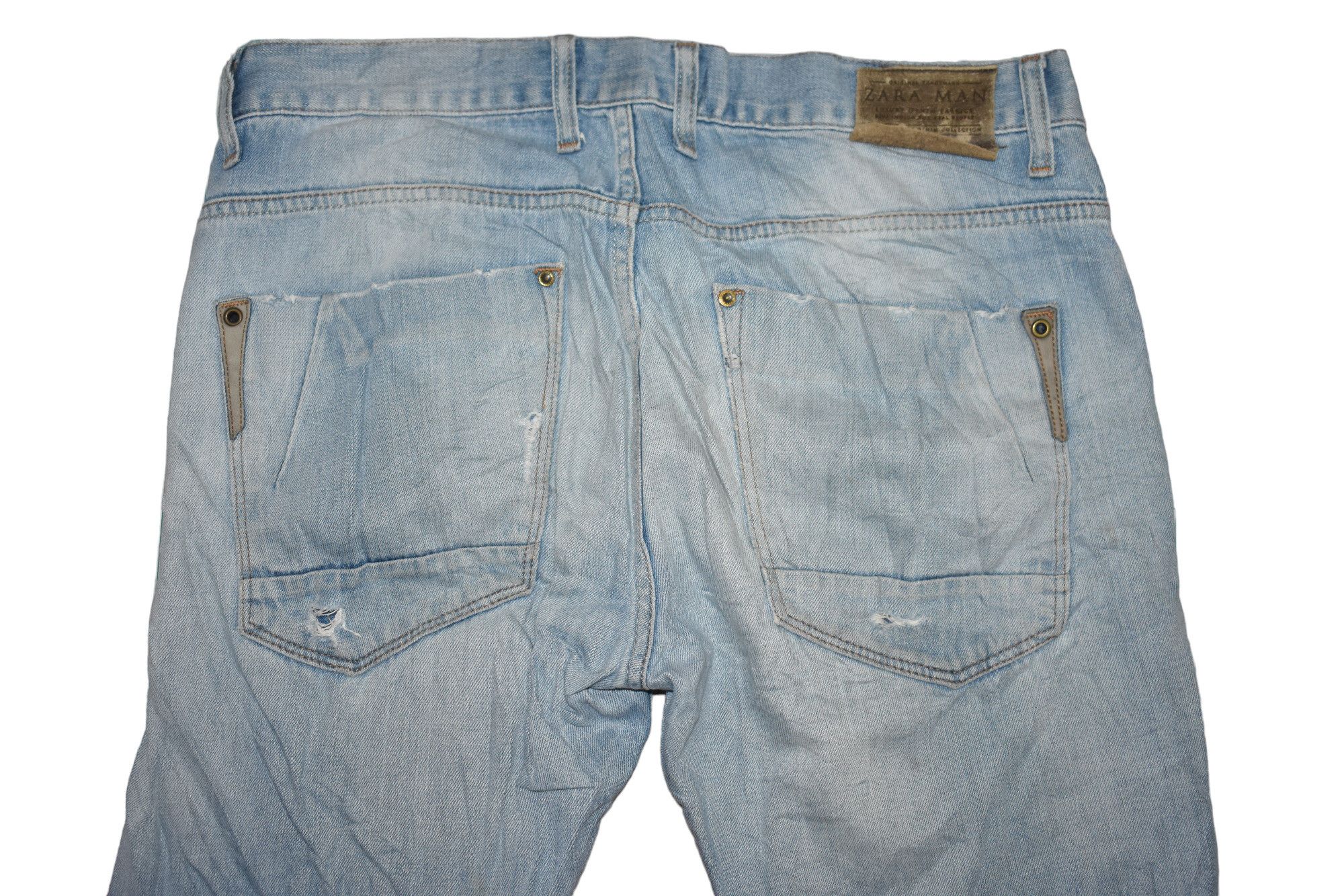 Zara Zara Premium Distressed Skinny Jeans - Size 34 Size US 34 / EU 50 - 9 Thumbnail