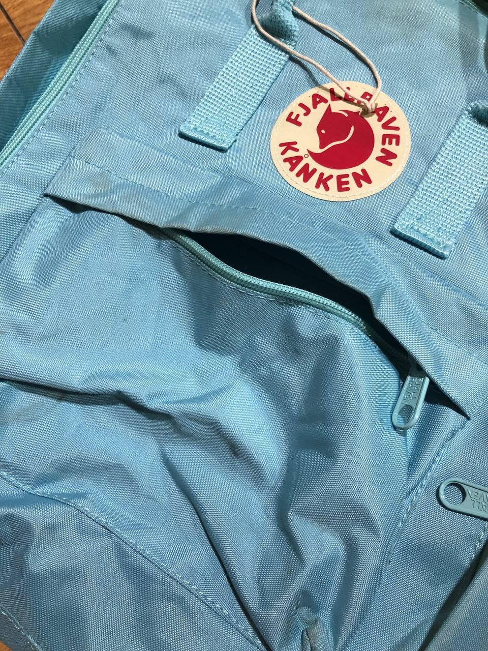 Fjallraven Backpack Blue Y2K Logo FjallRaven Streetwear Size ONE SIZE - 6 Thumbnail