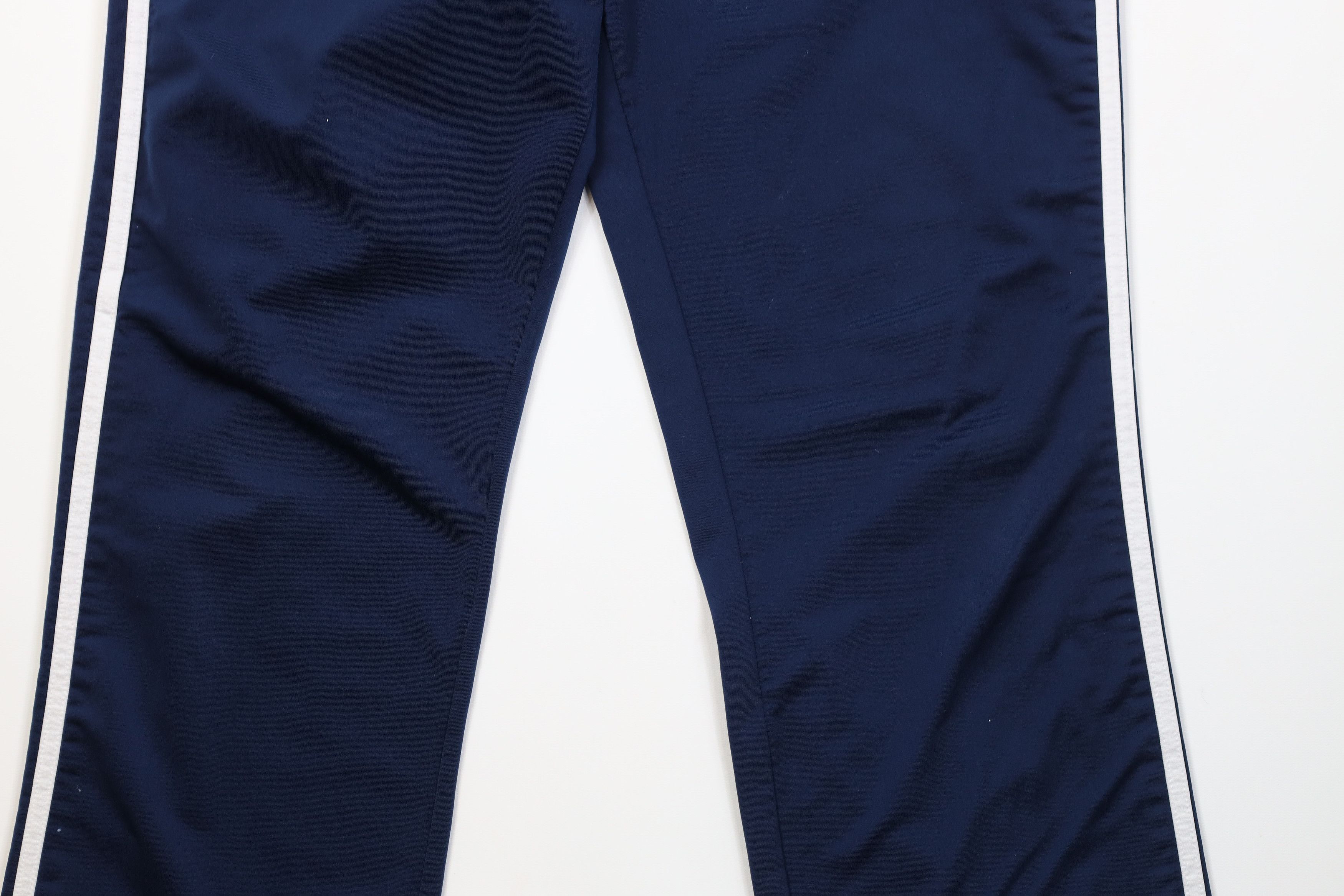 Adidas Vintage Y2K Adidas Striped Flared Wide Leg Sweatpants Pants Size 32" / US 10 / IT 46 - 4 Thumbnail