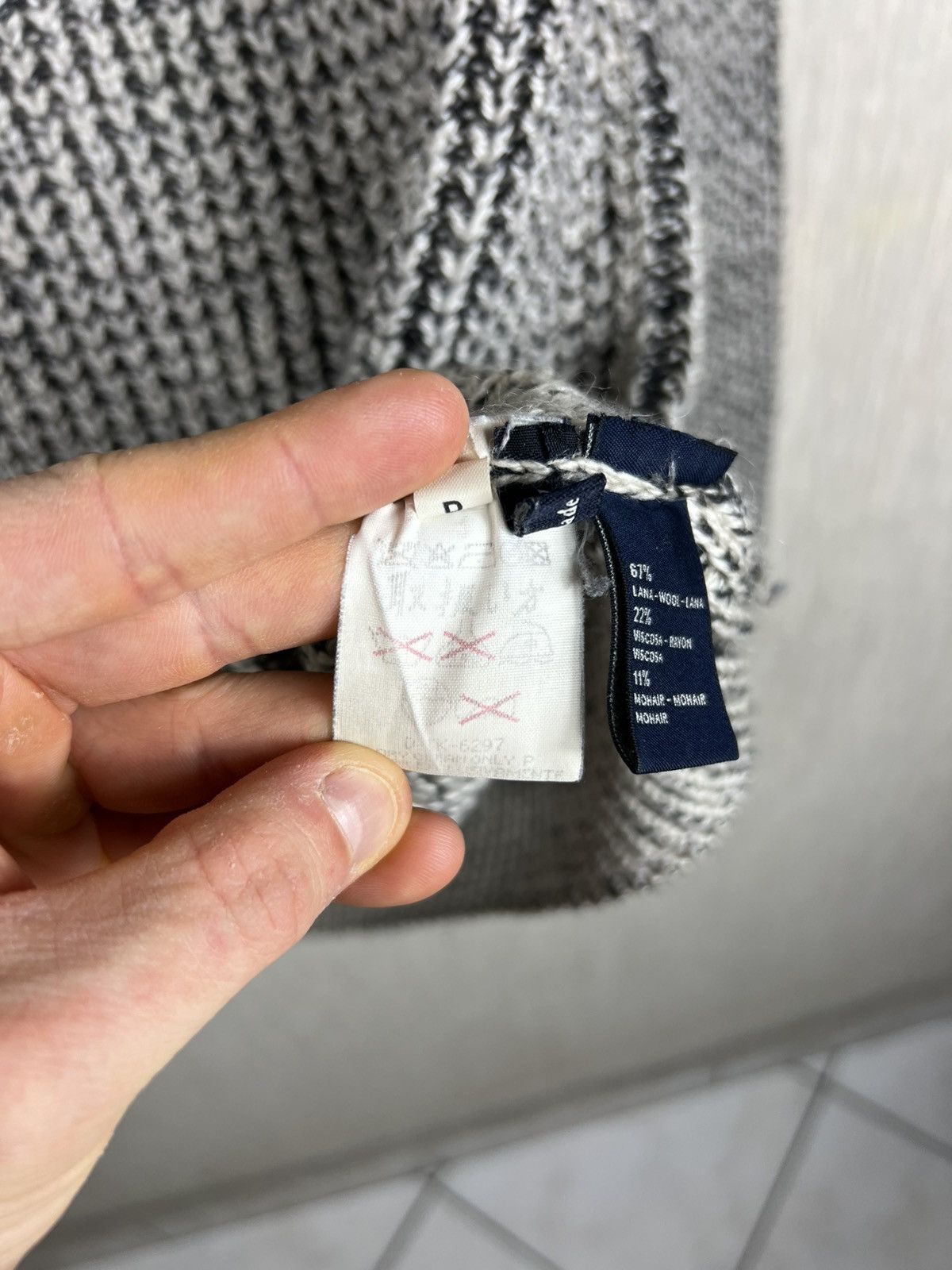 Ermenegildo Zegna Ermenegildo Zegna wool mohair heavy knitted sweater luxury Size US XL / EU 56 / 4 - 16 Thumbnail