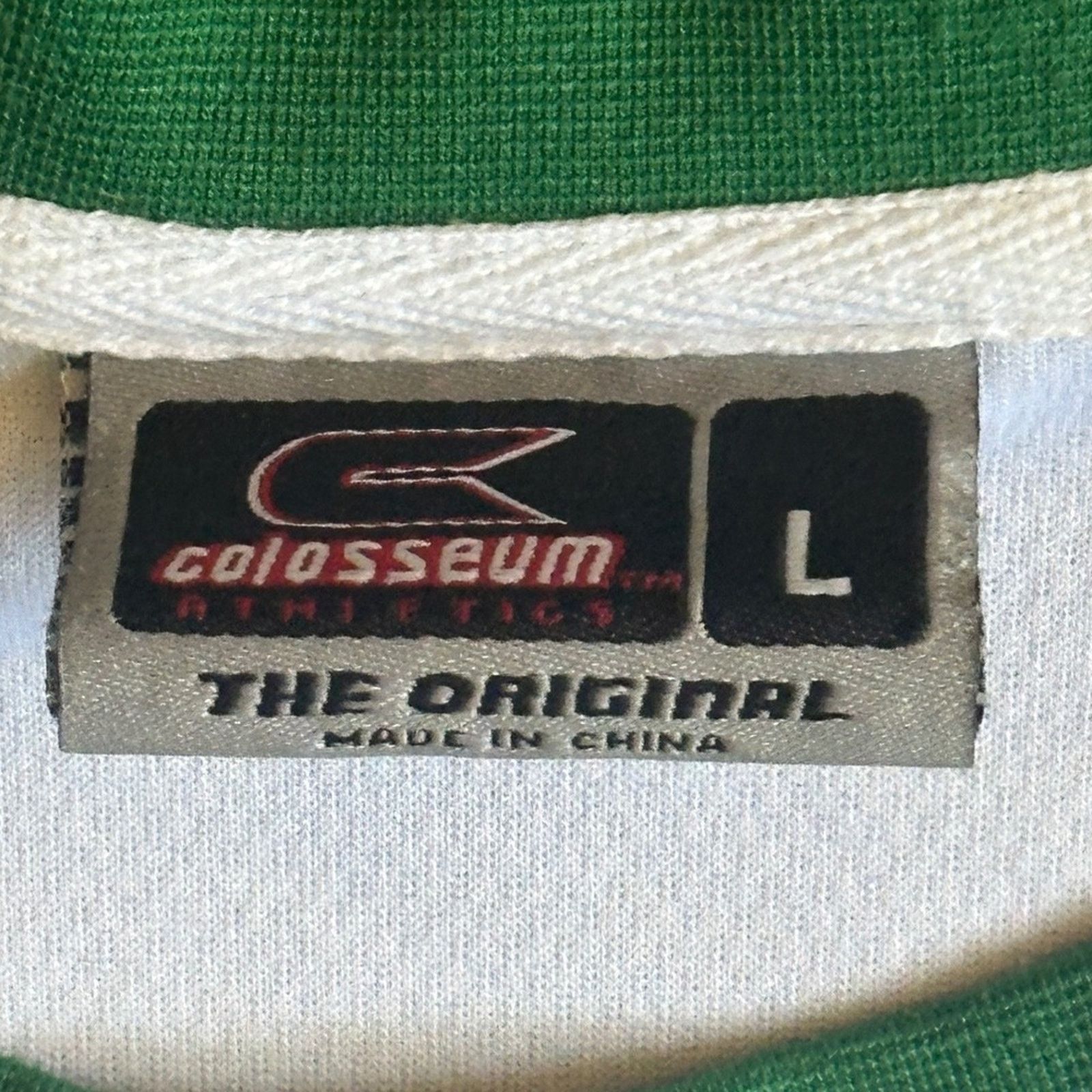 Colosseum Athletics Colosseum Fighting Sioux Green White Jersey Top Size L Size US L / EU 52-54 / 3 - 5 Thumbnail