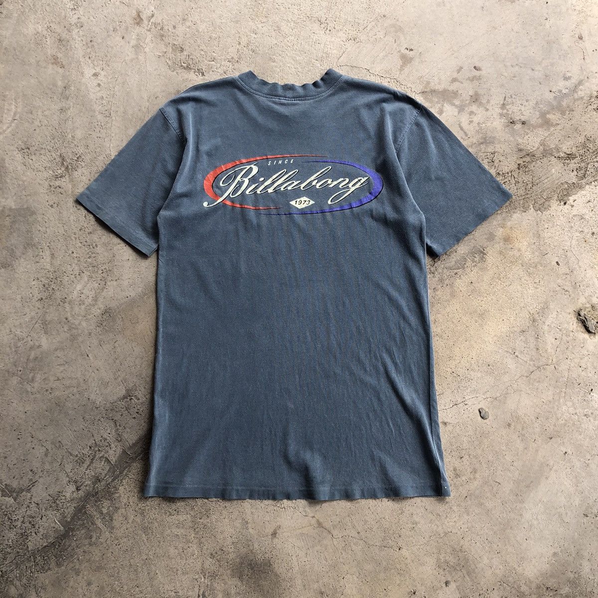 Billabong × Vintage BILLABONG Classic Logo Double Side Print T-Shirt Size US M / EU 48-50 / 2 - 2 Thumbnail
