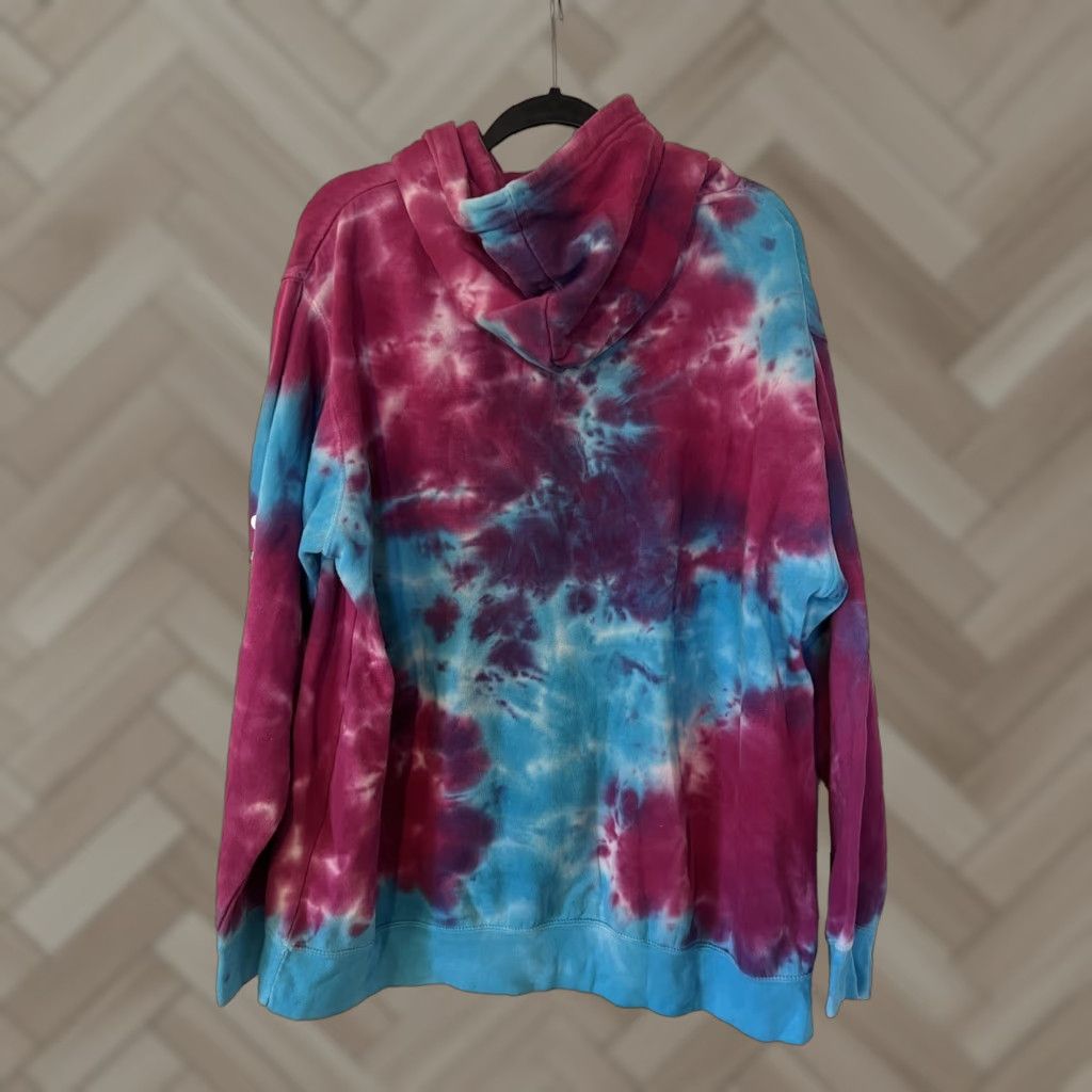 Vintage Jhene Aiko x Phora Womens Tie Dye Pullover Hoodie Take Me Away XL Pullover Hoodie Blue Womens Tie Dye Take Me Away XL Hoodie Size XL / US 12-14 / IT 48-50 - 1 Thumbnail