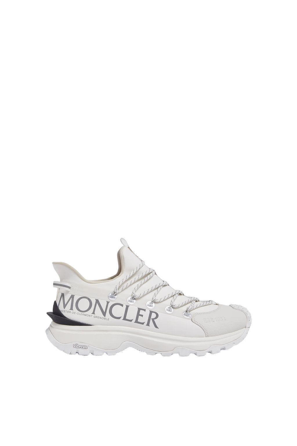 MONCLER Trailgrip Lite 2 $650 White Sneakers New