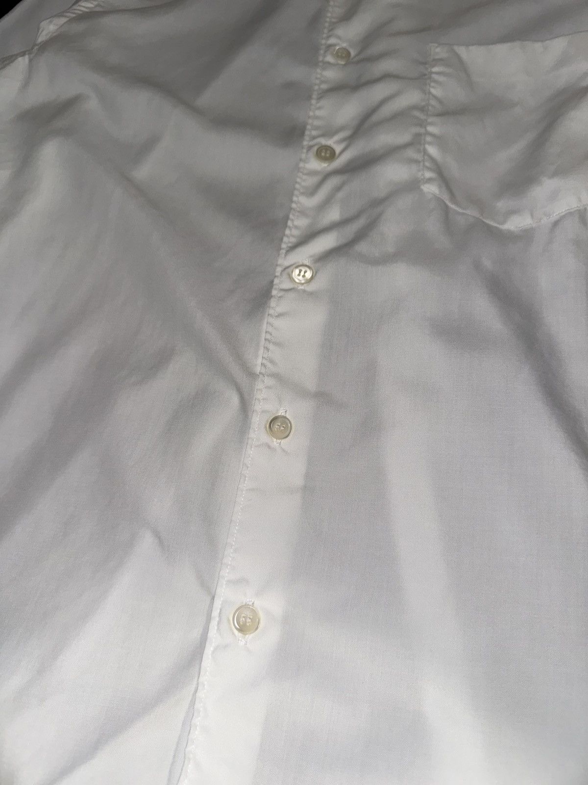 Comme des Garcons Black [XS] Comme des Garçons BLACK 22SS Polyester Long Shirt Size US XS / EU 42 / 0 - 5 Thumbnail