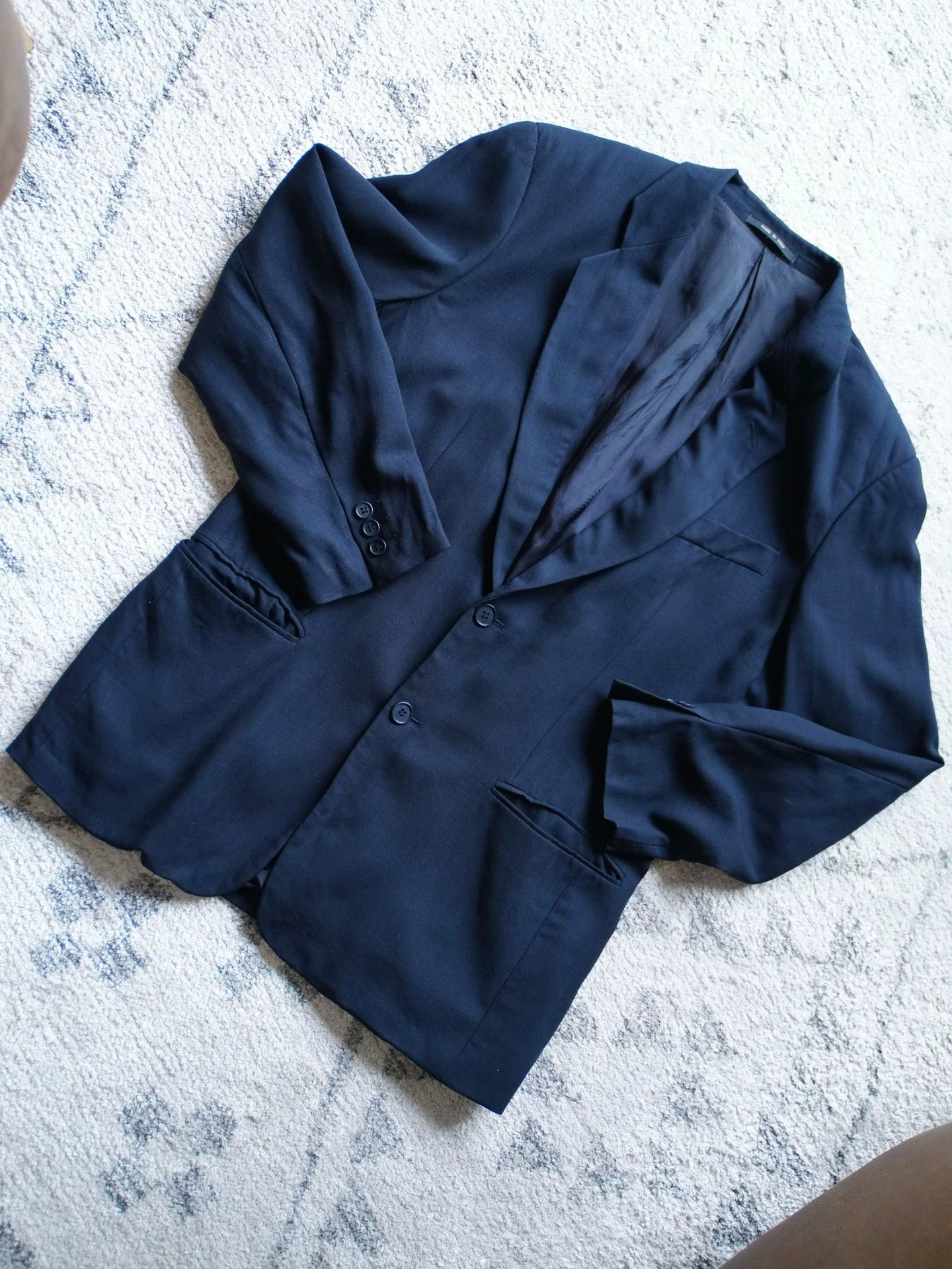Armani ARMANI Wool Worsted Lined Suit IT50 Size 50R - 1 Thumbnail