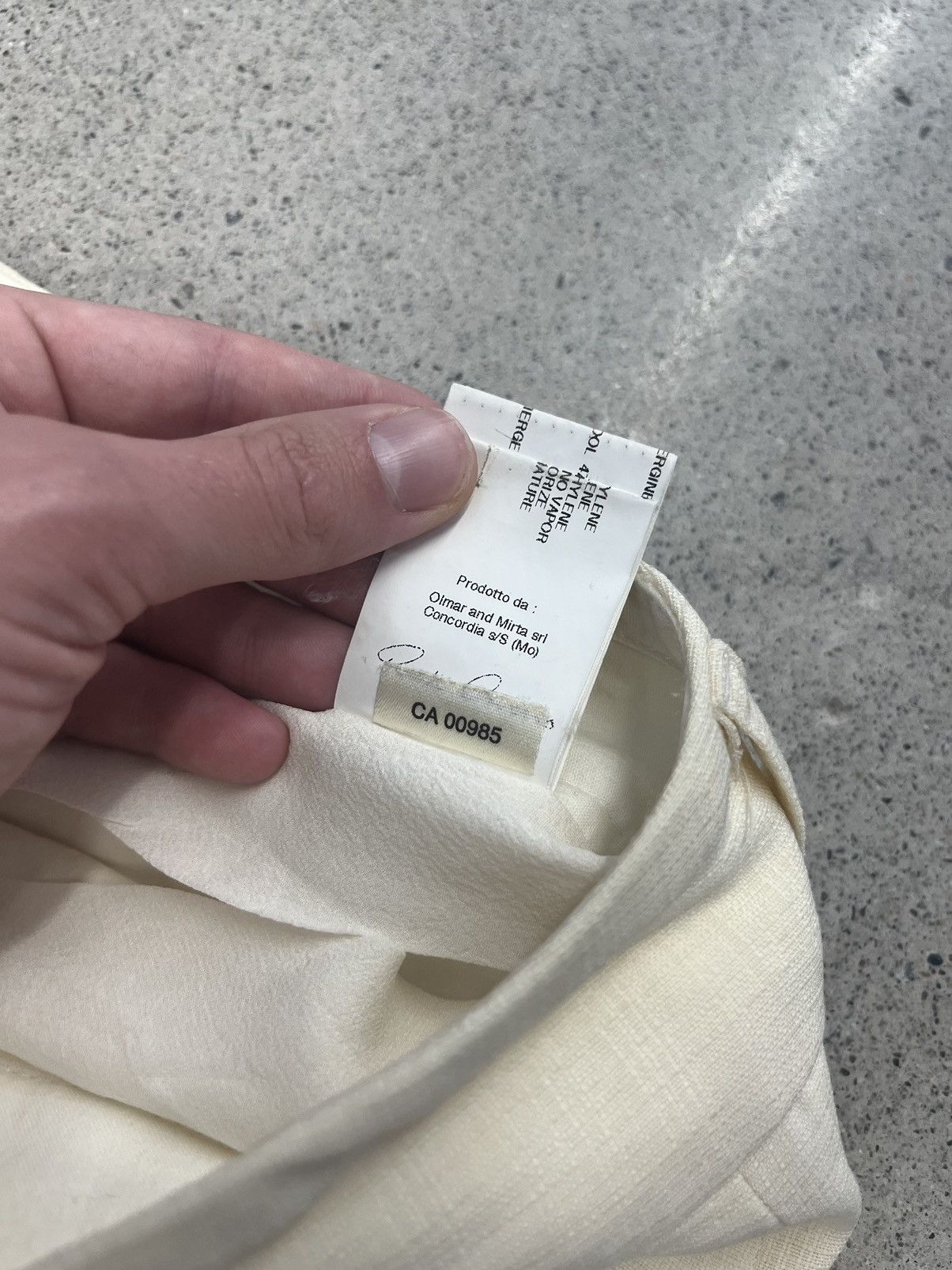 Rick Owens Rick Owens Mainline Women’s Linen Pants Size US 30 / EU 46 - 10 Thumbnail