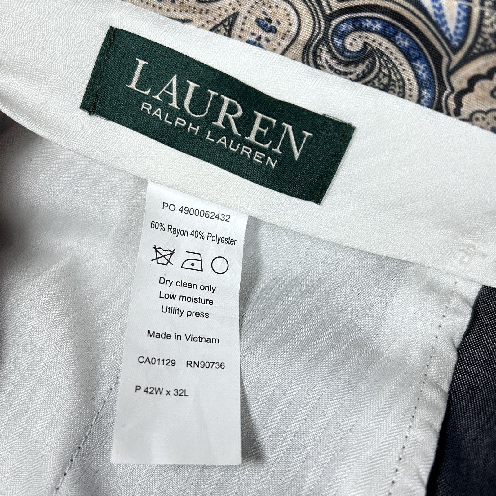 Lauren Ralph Lauren Lauren Ralph Lauren Men Size 42 X 31 Iridescent Gray Size US 42 / EU 58 - 8 Thumbnail