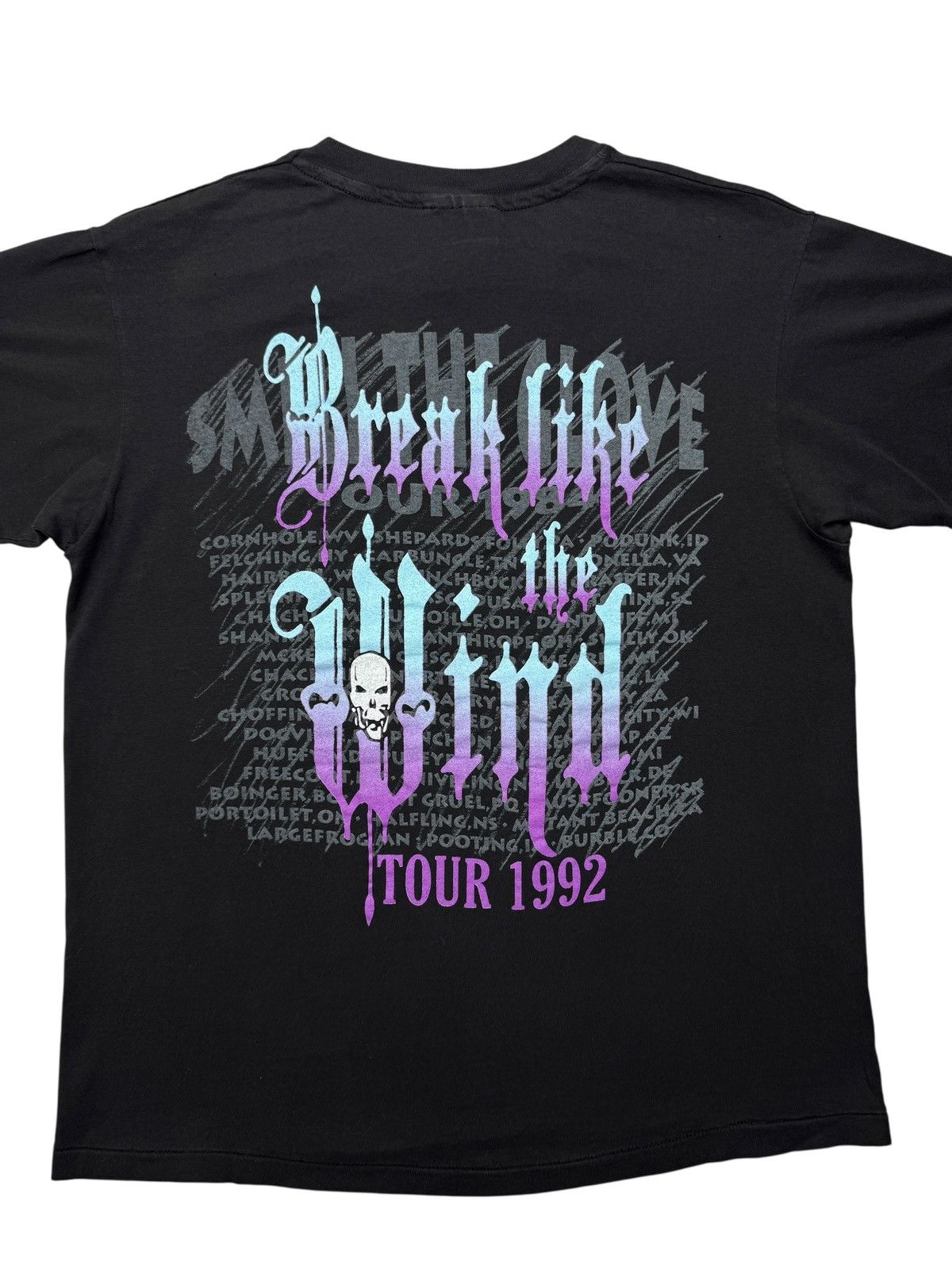 Vintage Vintage 1992 Spinal Tap Break Like the Wind Band Tee Shirt Size US L / EU 52-54 / 3 - 6 Thumbnail