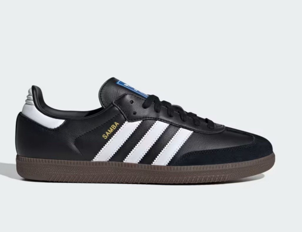 Adidas Adidas Samba OG Shoes-Black/White/Gum Size US 8.5 / EU 41-42 - 6 Thumbnail
