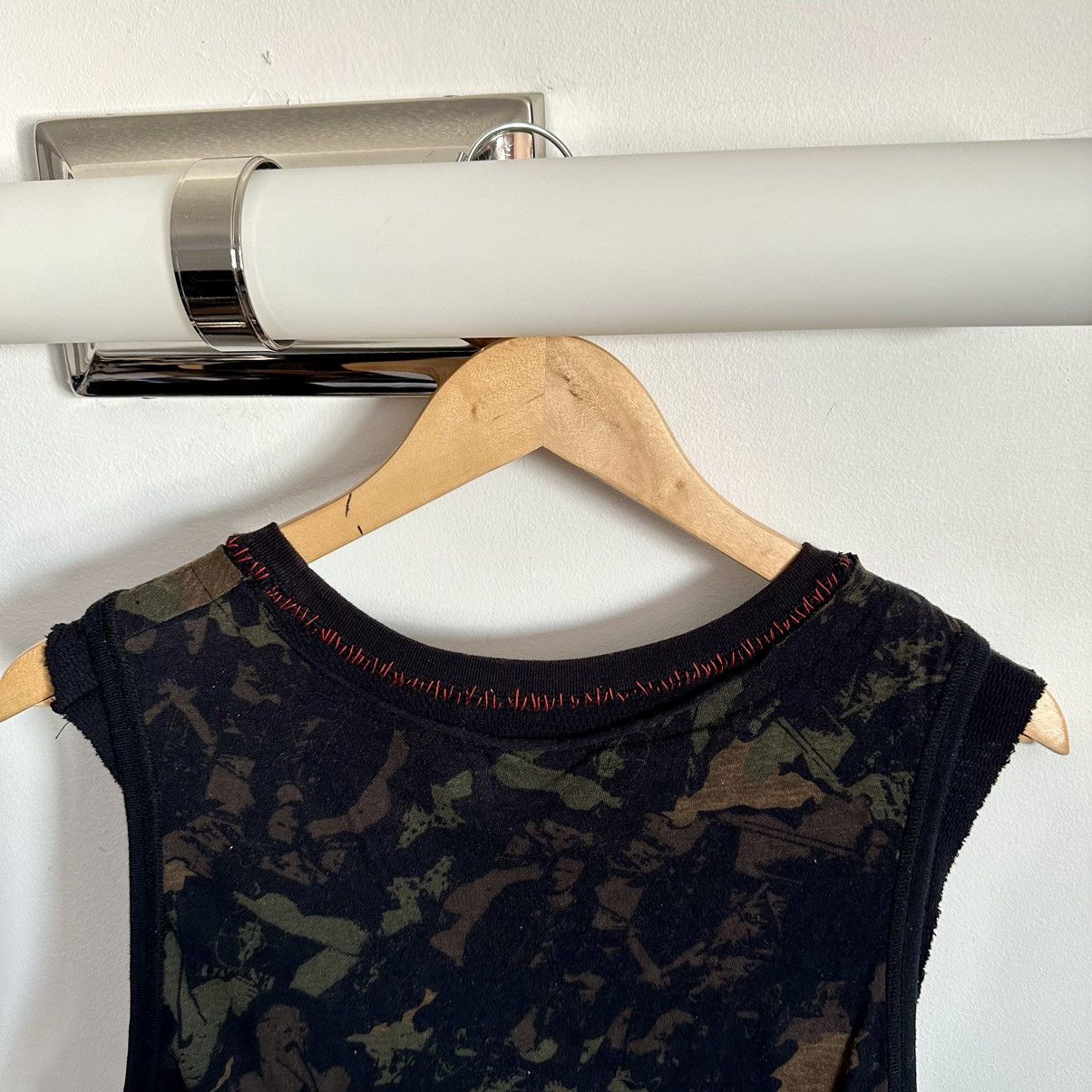 Jun Takahashi × Undercover Undercover SS03 Scab Punk Camo Double Layered Tank Top Size US M / EU 48-50 / 2 - 7 Thumbnail