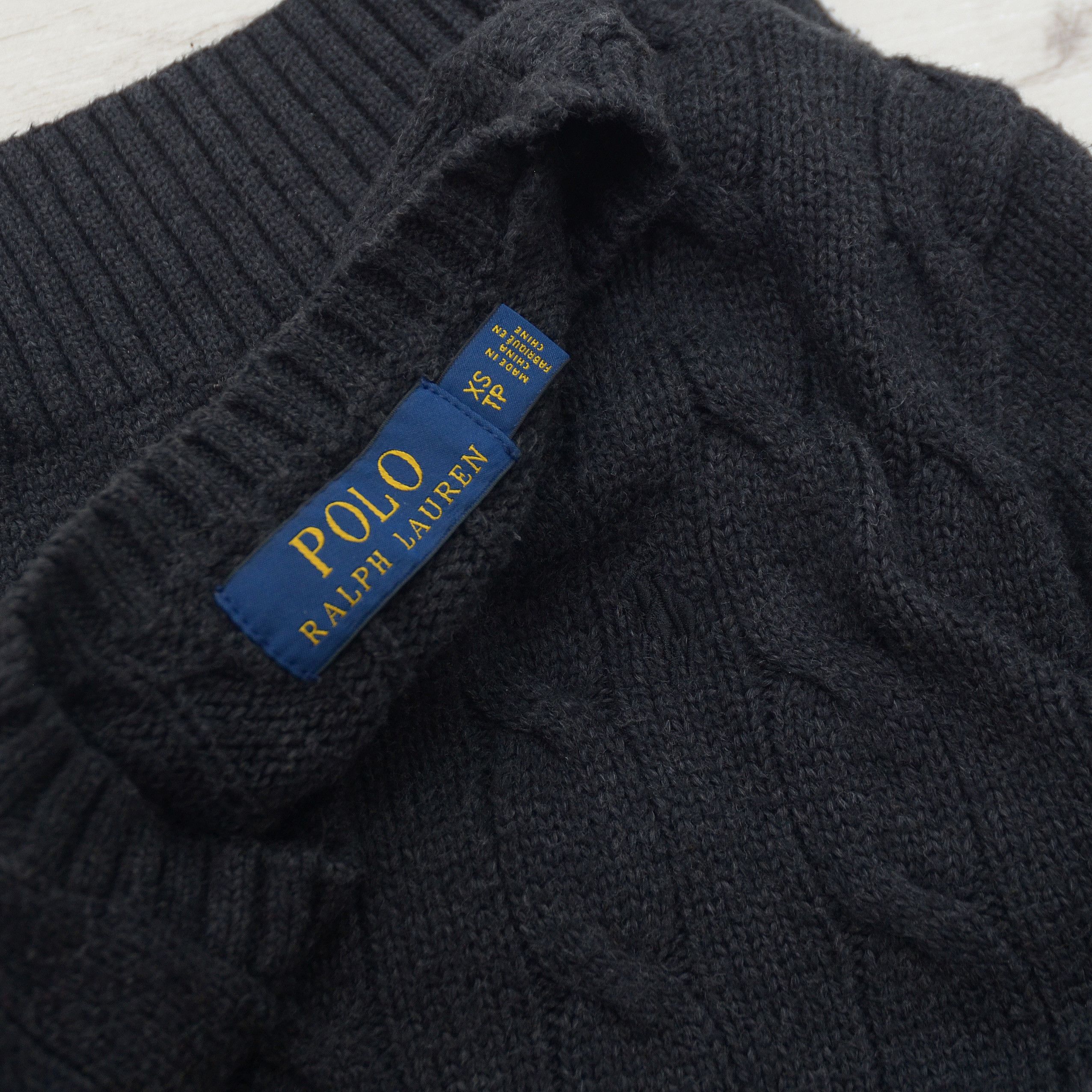 Polo Ralph Lauren Polo Ralph Lauren Knitwear Cable Jumper Sweater UNISEX Size US XS / EU 42 / 0 - 7 Thumbnail