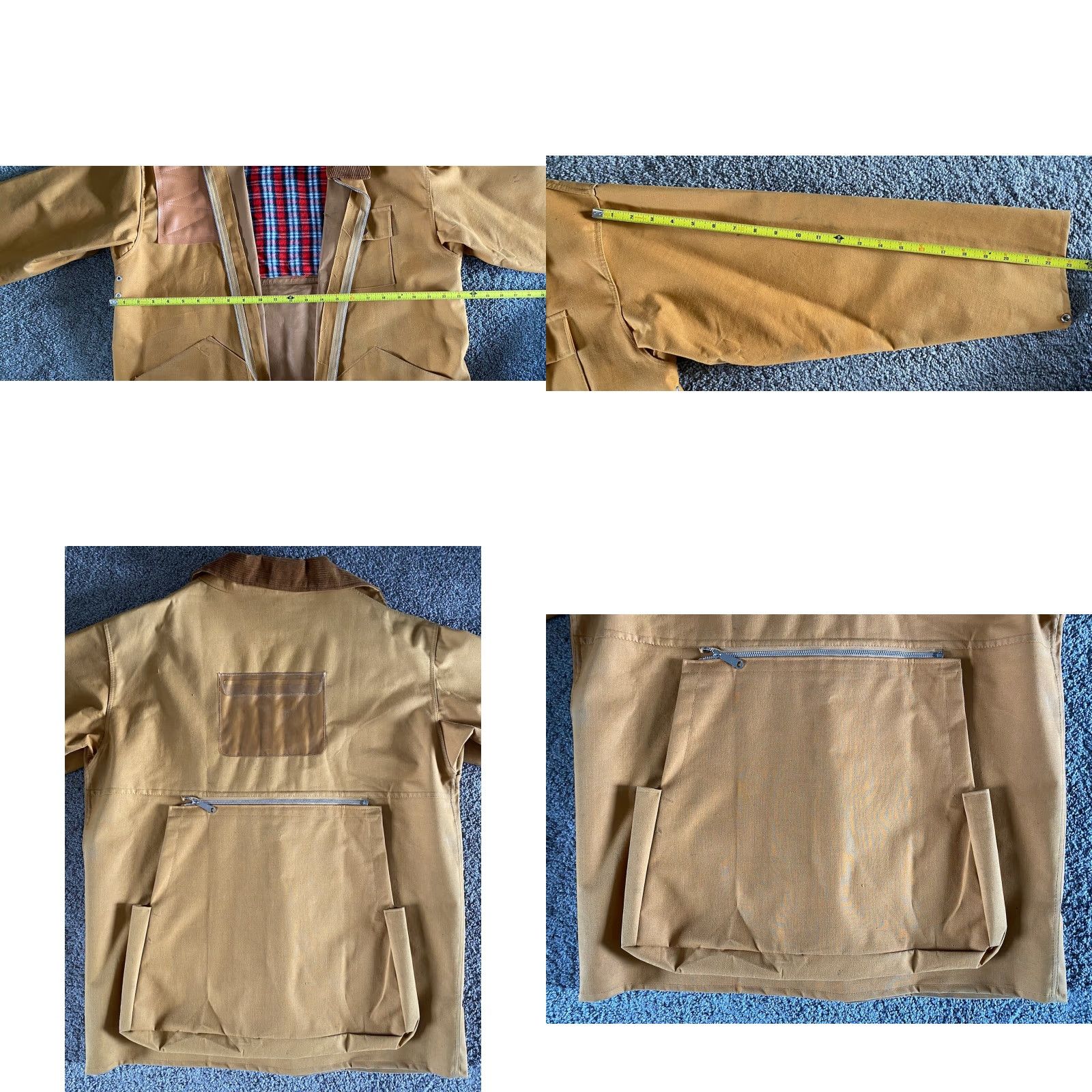 Vintage VTG Weatherite Sportswear Hunting Rain Jacket Made In Japan Mens M Brown Zip Jacket 80s 90s Classic Hipster Jacket Casual Travel Workwear Pockets Size US M / EU 48-50 / 2 - 10 Thumbnail