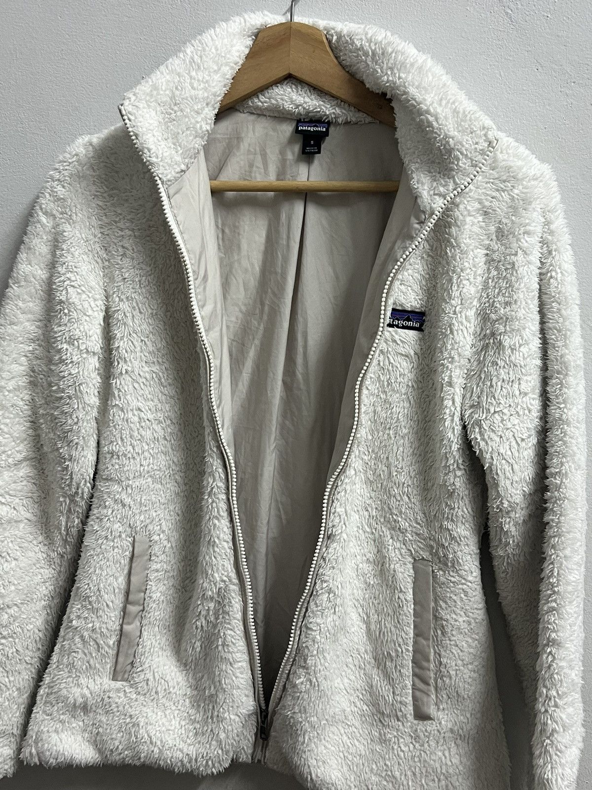 Patagonia PATAGONIA worn wear zipper jackets fleece white Size S / US 4 / IT 40 - 3 Thumbnail