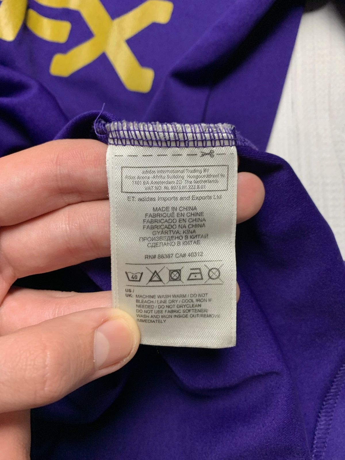 Adidas × Vintage Vintage adidas Swansea soccer jersey purple size S Size US S / EU 44-46 / 1 - 5 Thumbnail