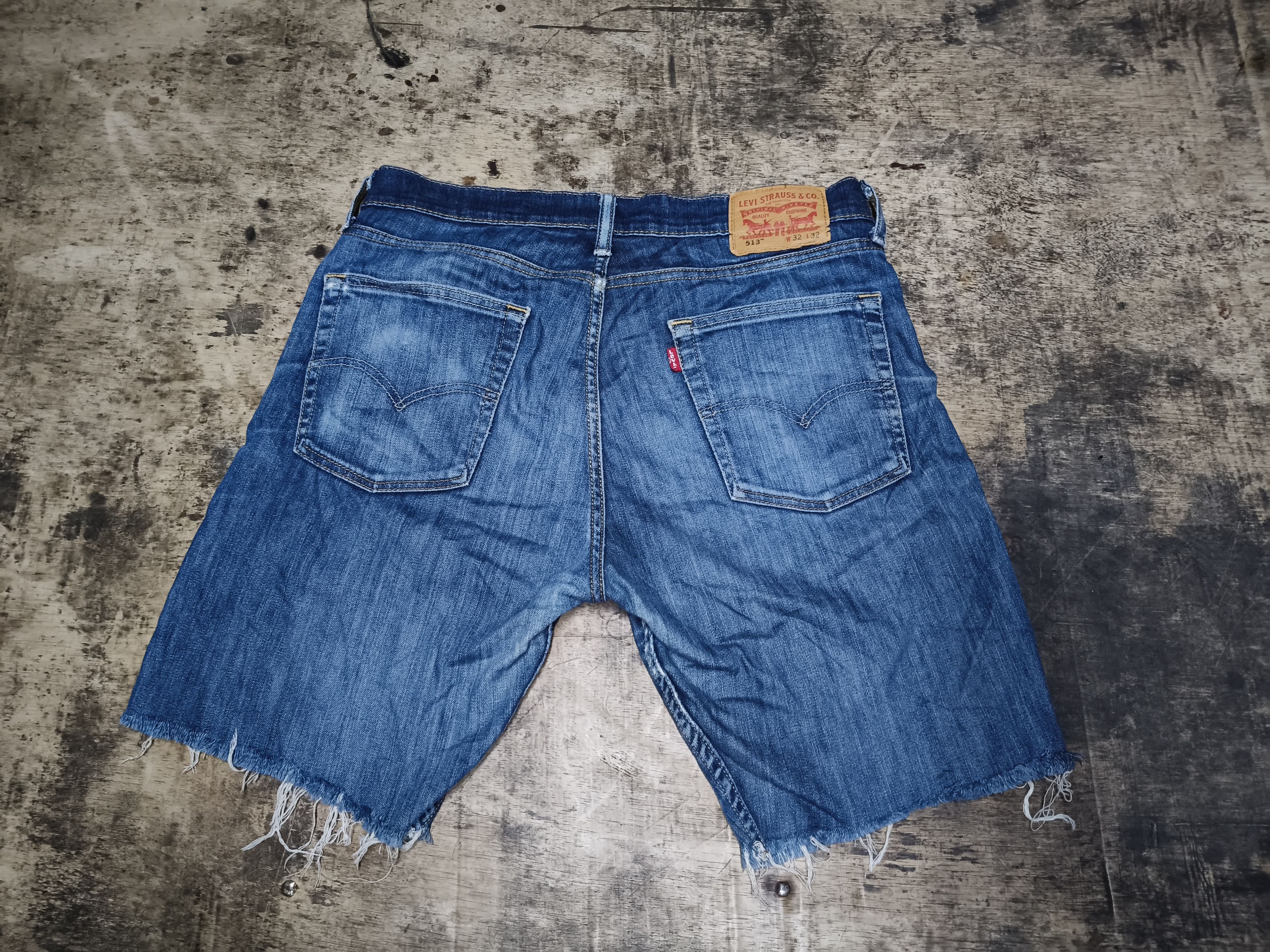 Levi's Levi's jeans 513 Shorts Pants (already Cut) Size US 32 / EU 48 - 2 Thumbnail