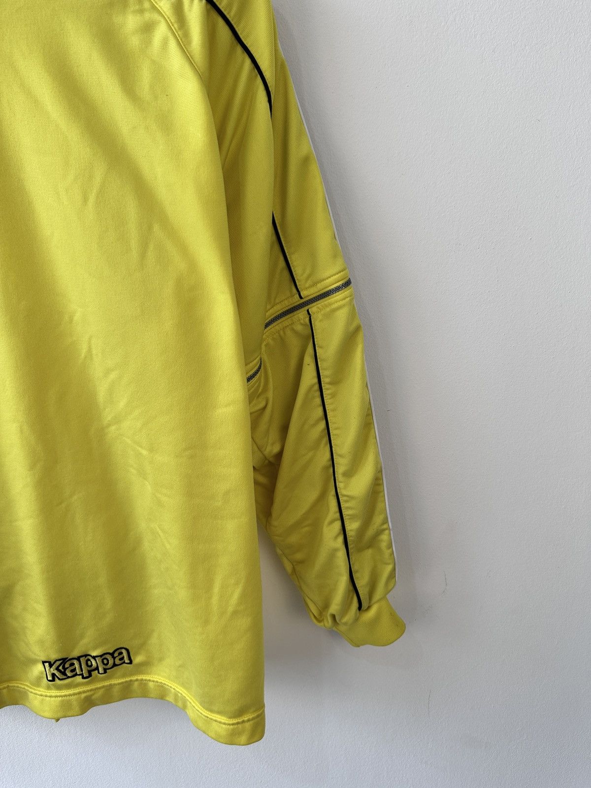 Kappa Vintage 90s Kappa Banda Track Jacket Yellow Medium Logo Tape Size US M / EU 48-50 / 2 - 17 Thumbnail
