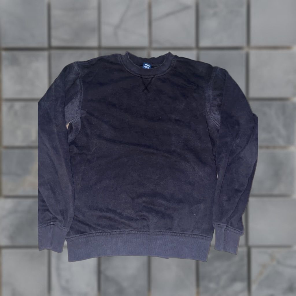 George George Sweatshirt Crewneck Black Small Men Pullover Regular Size S Size US S / EU 44-46 / 1 - 1 Thumbnail